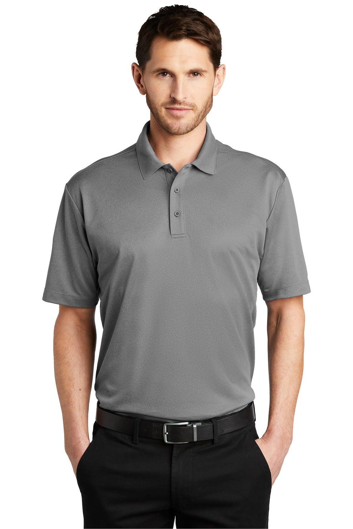 Port Authority Heathered Silk Touch Performance Polo. K542 - Dresses Max