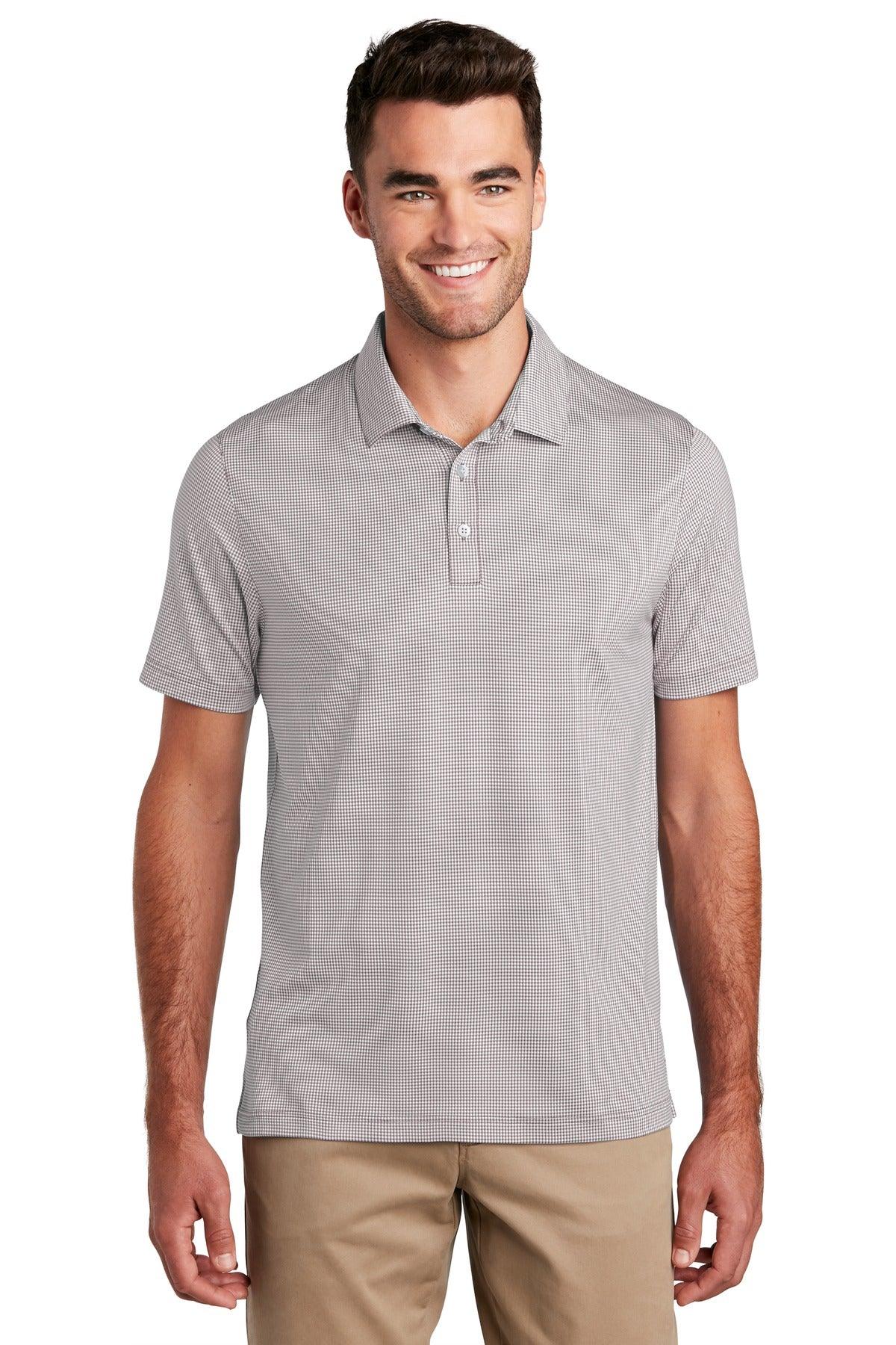 Port Authority Gingham Polo K646 - Dresses Max