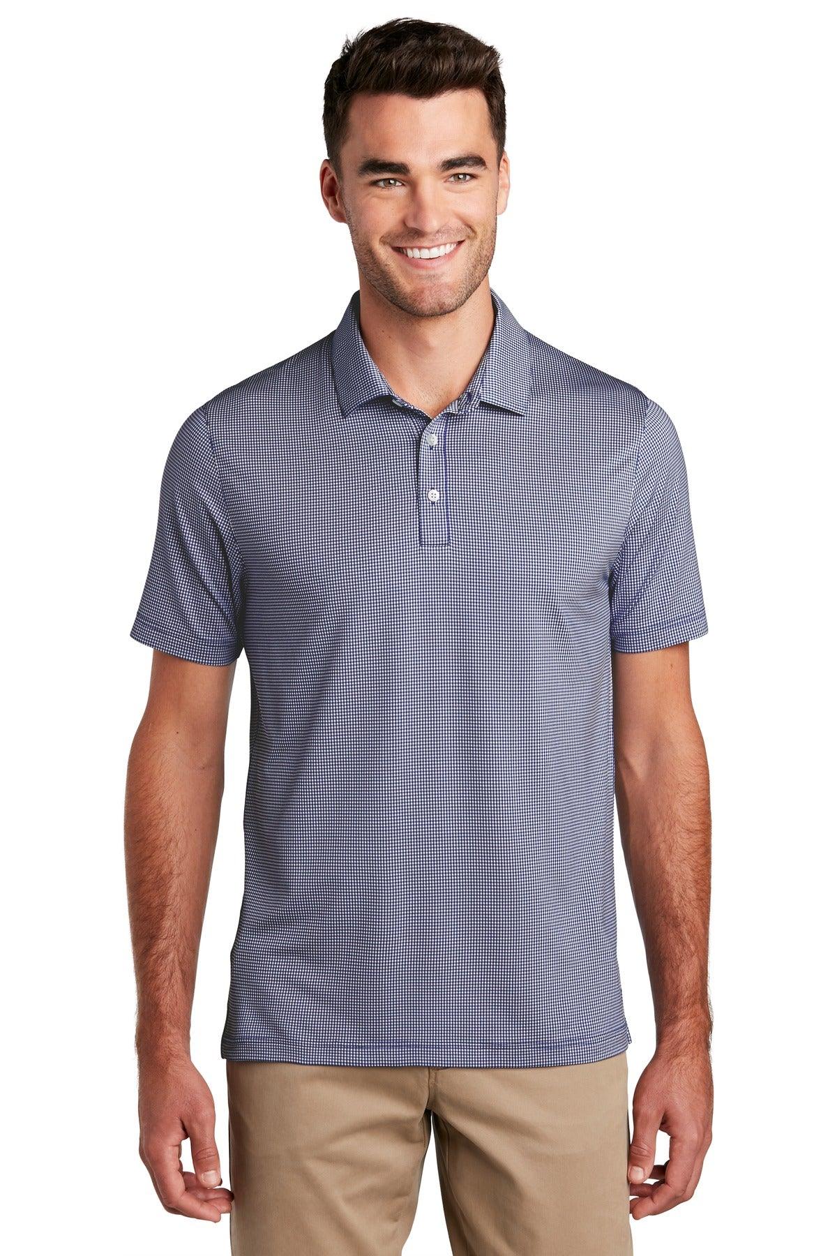 Port Authority Gingham Polo K646 - Dresses Max