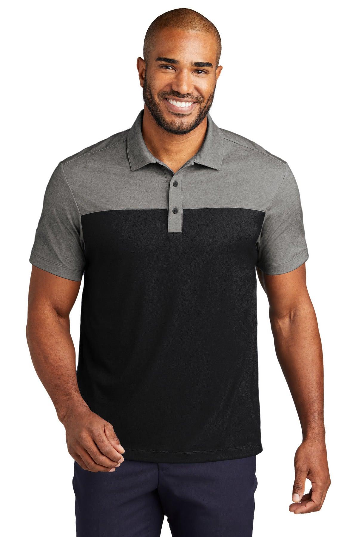 Port Authority Fine Pique Blend Blocked Polo K831 - Dresses Max