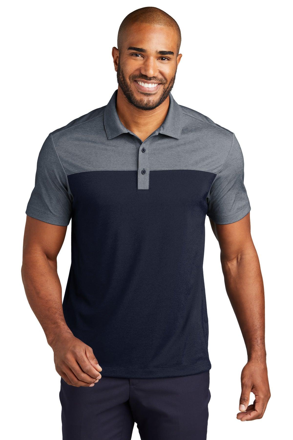 Port Authority Fine Pique Blend Blocked Polo K831 - Dresses Max