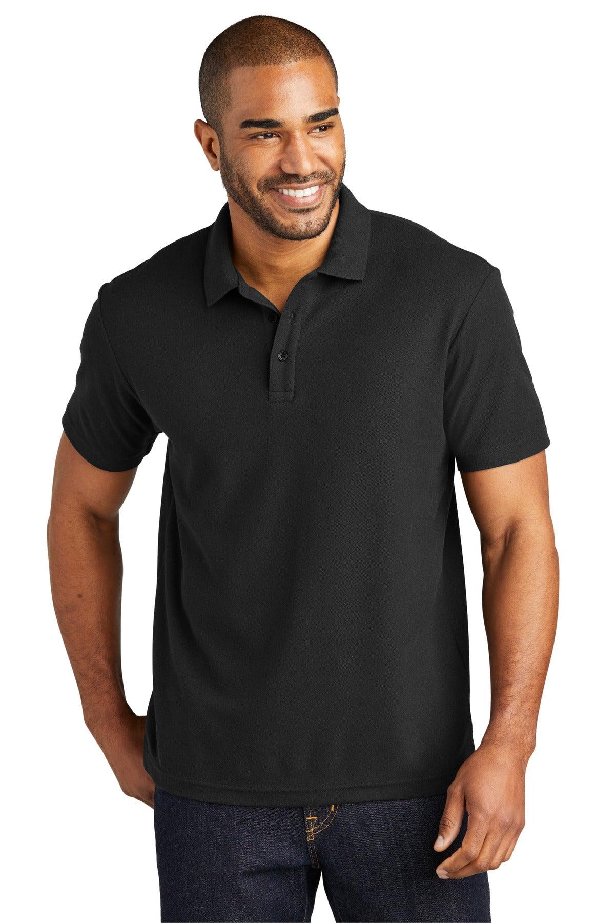 Port Authority C-FREE Cotton Blend Pique Polo K867 - Dresses Max