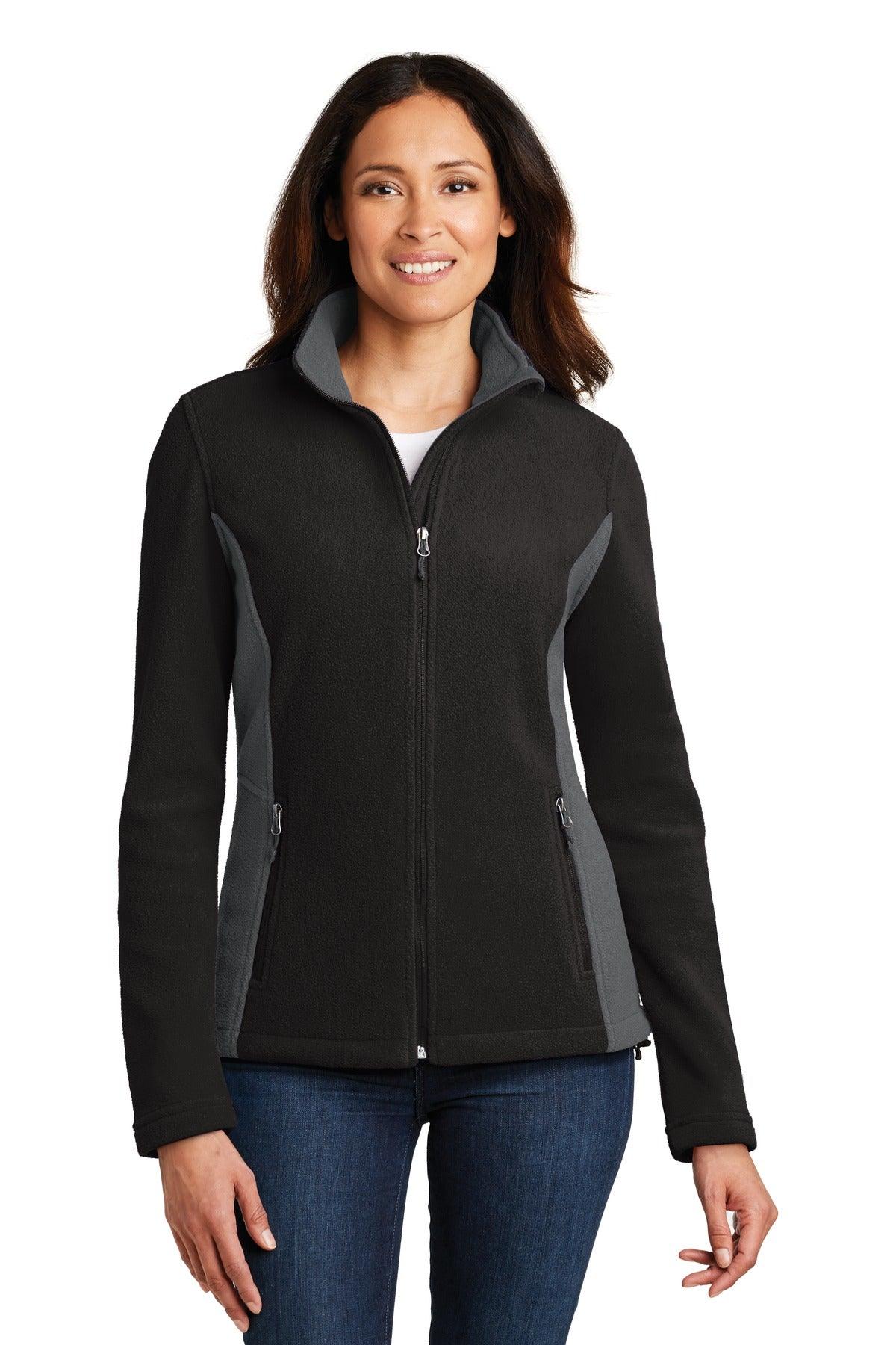 Port Authority Ladies Colorblock Value Fleece Jacket. L216 - Dresses Max