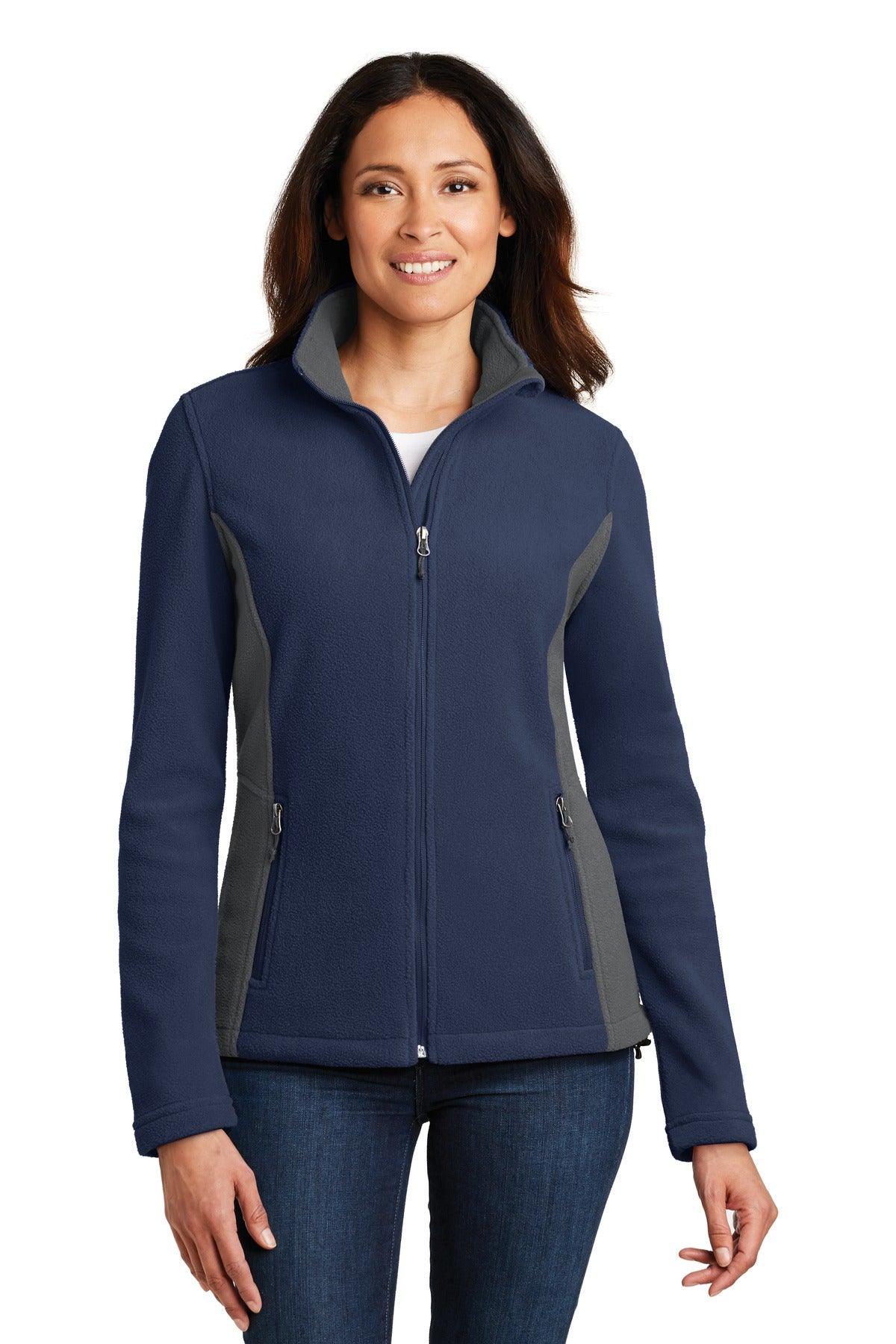 Port Authority Ladies Colorblock Value Fleece Jacket. L216 - Dresses Max