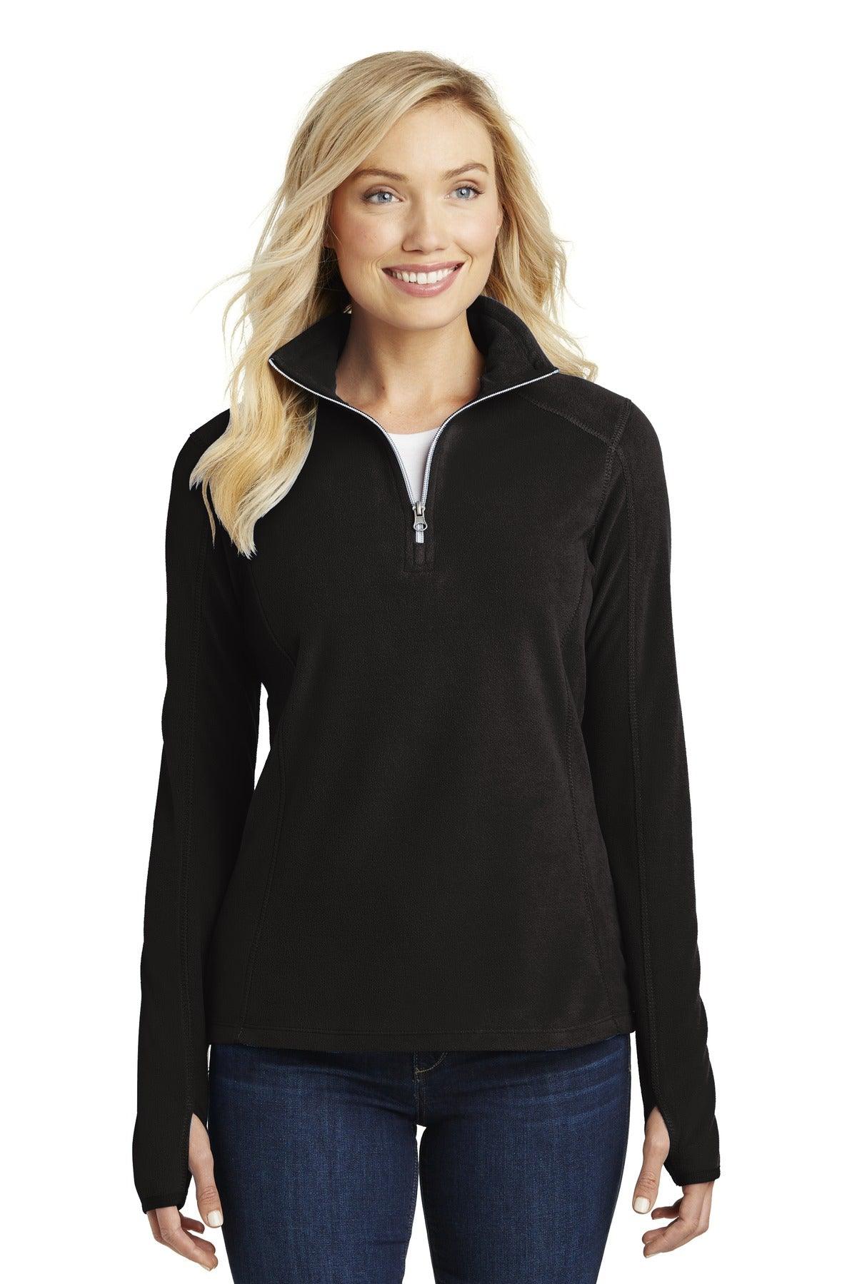 Port Authority Ladies Microfleece 1/2-Zip Pullover. L224 - Dresses Max