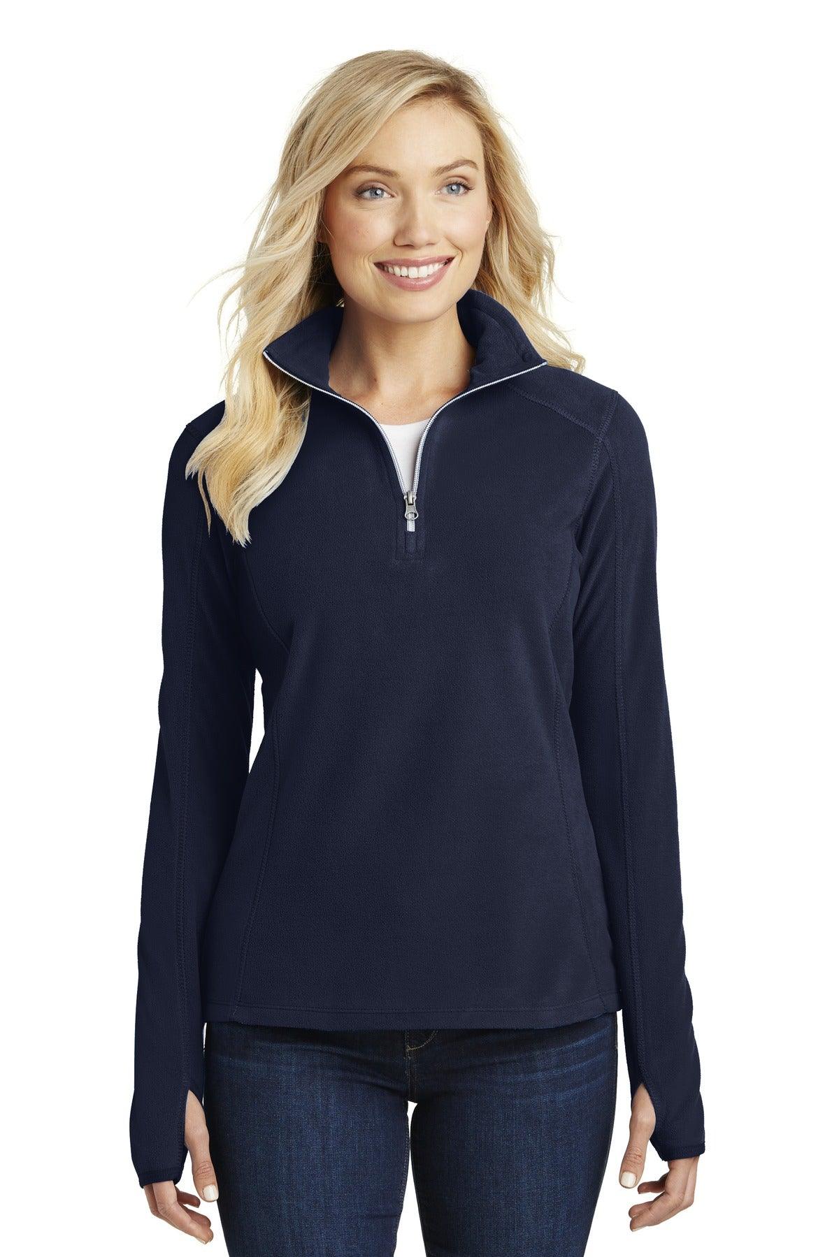 Port Authority Ladies Microfleece 1/2-Zip Pullover. L224 - Dresses Max