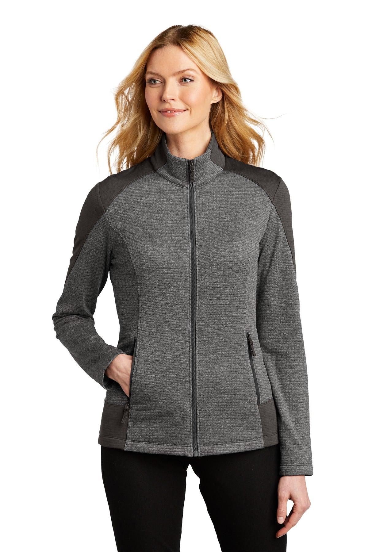 Port Authority Ladies Grid Fleece Jacket. L239 - Dresses Max