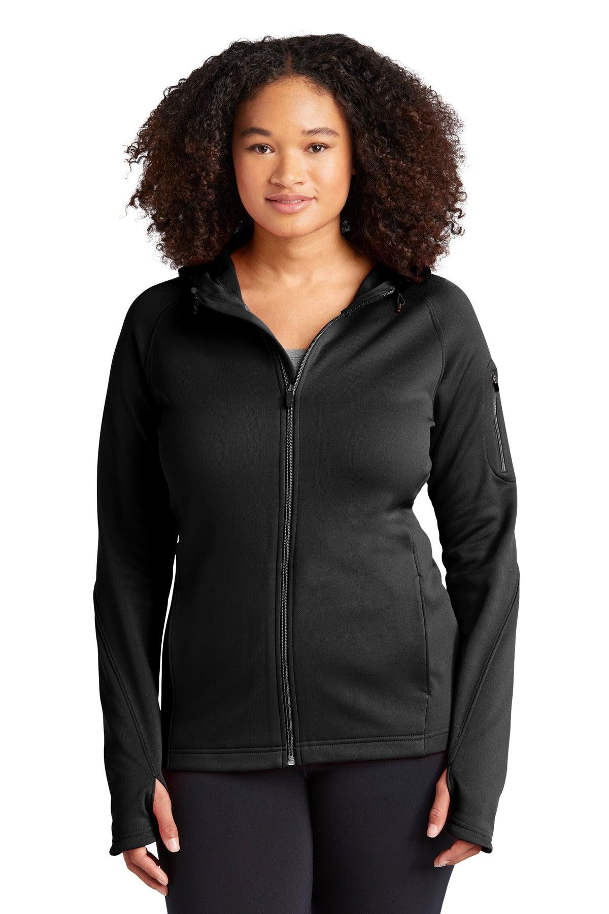 Sport-Tek Ladies Tech Fleece Full-Zip Hooded Jacket. L248 - Dresses Max