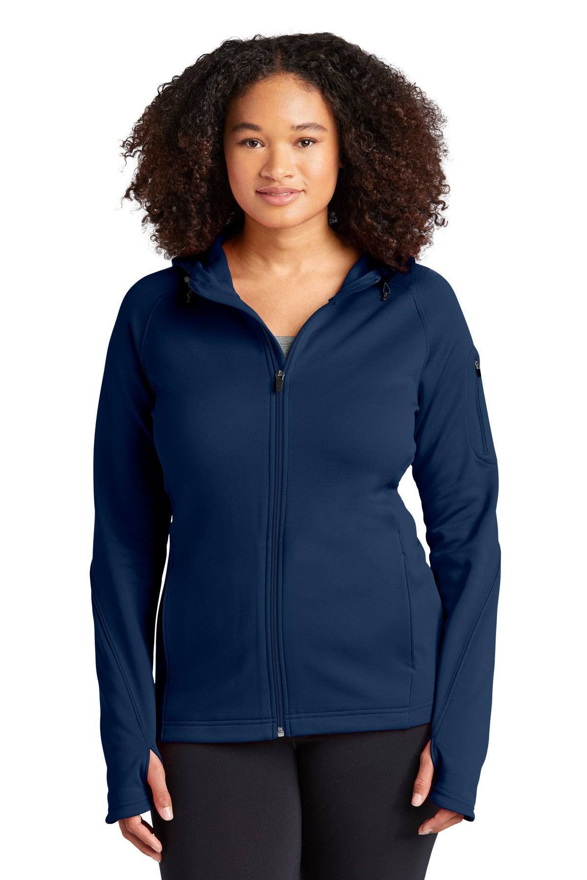 Sport-Tek Ladies Tech Fleece Full-Zip Hooded Jacket. L248 - Dresses Max