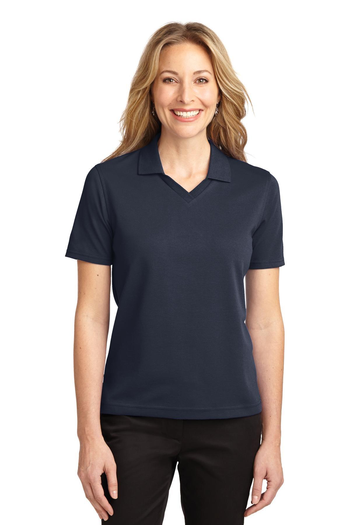 Port Authority Ladies Rapid Dry Polo. L455 - Dresses Max