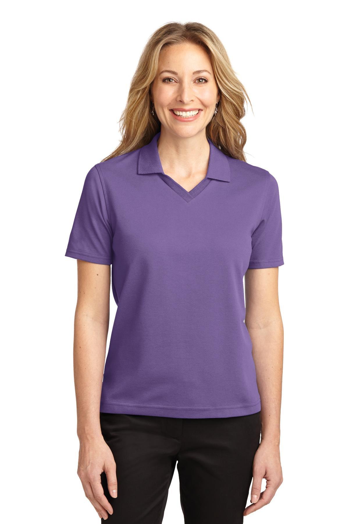 Port Authority Ladies Rapid Dry Polo. L455 - Dresses Max