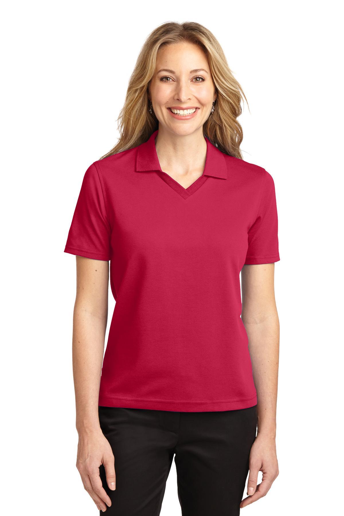 Port Authority Ladies Rapid Dry Polo. L455 - Dresses Max