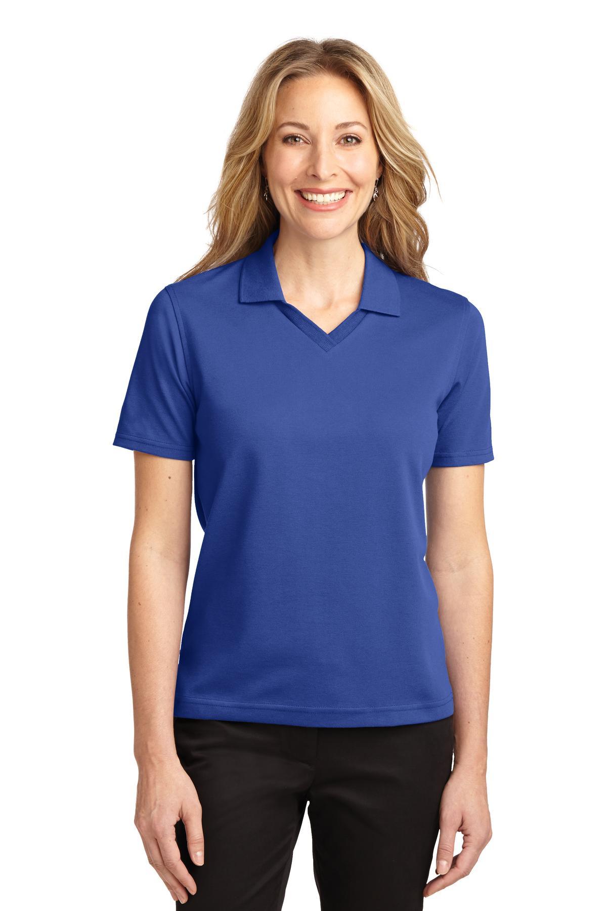 Port Authority Ladies Rapid Dry Polo. L455 - Dresses Max
