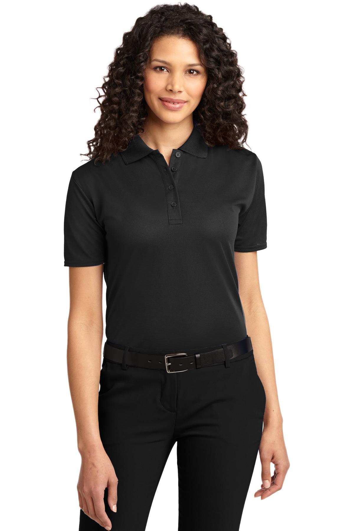 Port Authority Ladies Dry Zone Ottoman Polo. L525 - Dresses Max