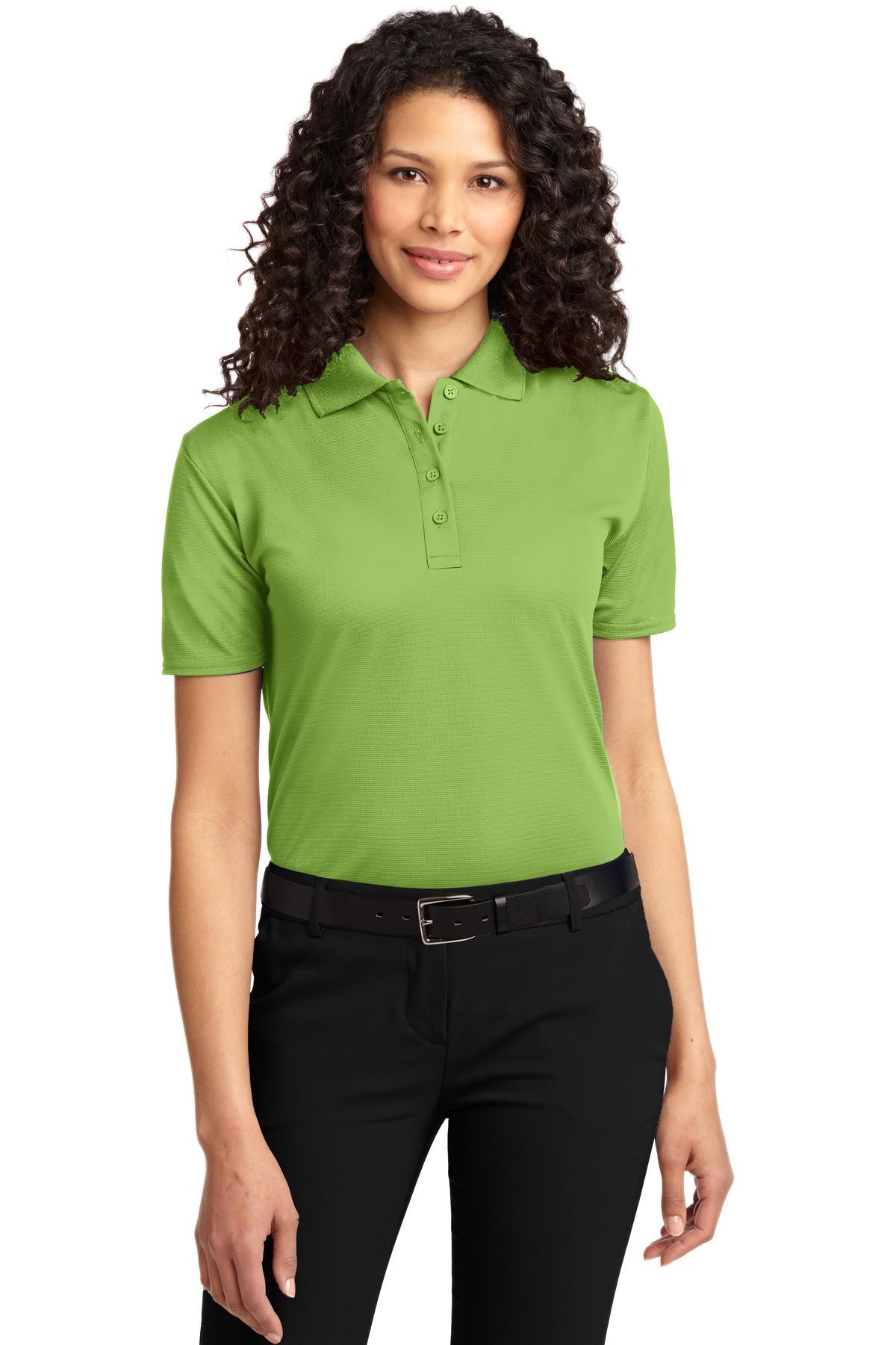 Port Authority Ladies Dry Zone Ottoman Polo. L525 - Dresses Max