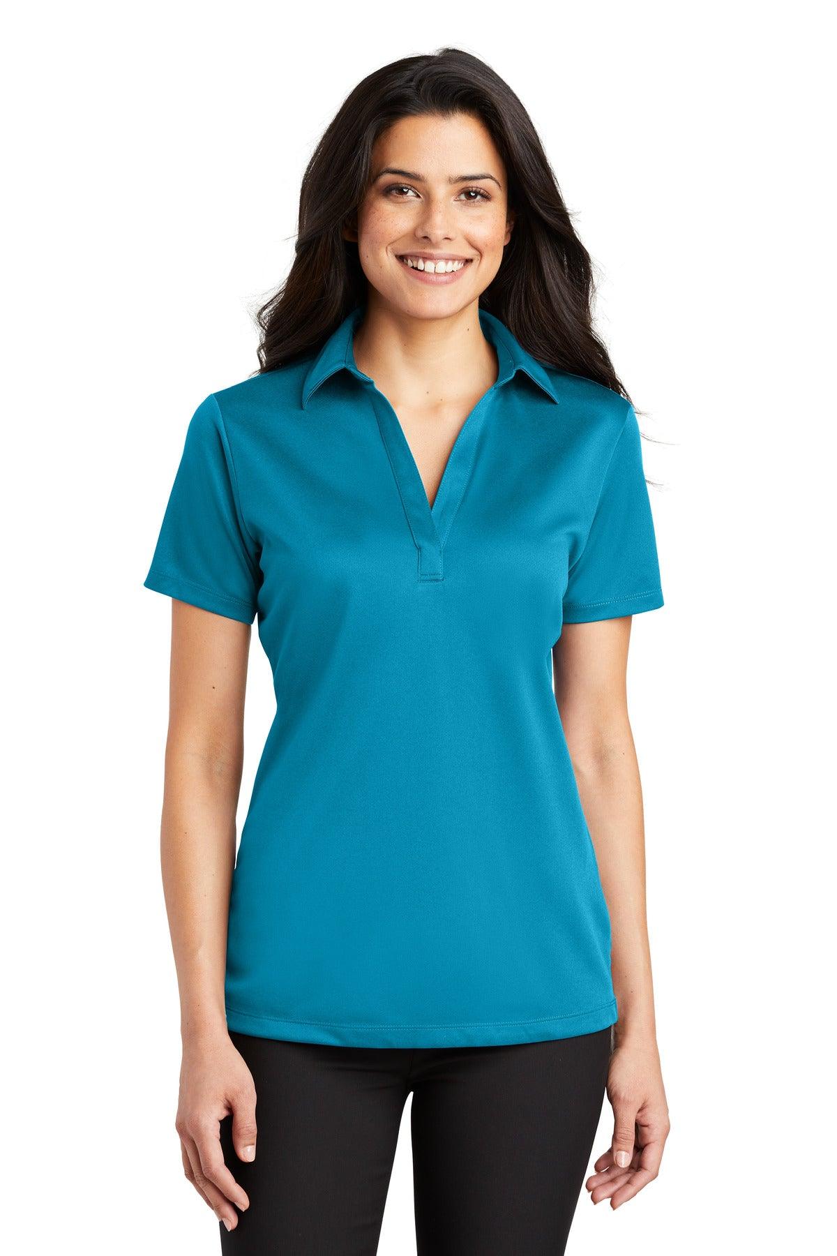 Port Authority Ladies Silk Touch Performance Polo. L540 - Dresses Max