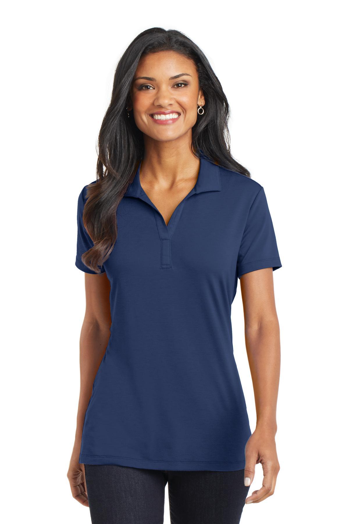 Port Authority Ladies Cotton Touch Performance Polo. L568 - Dresses Max