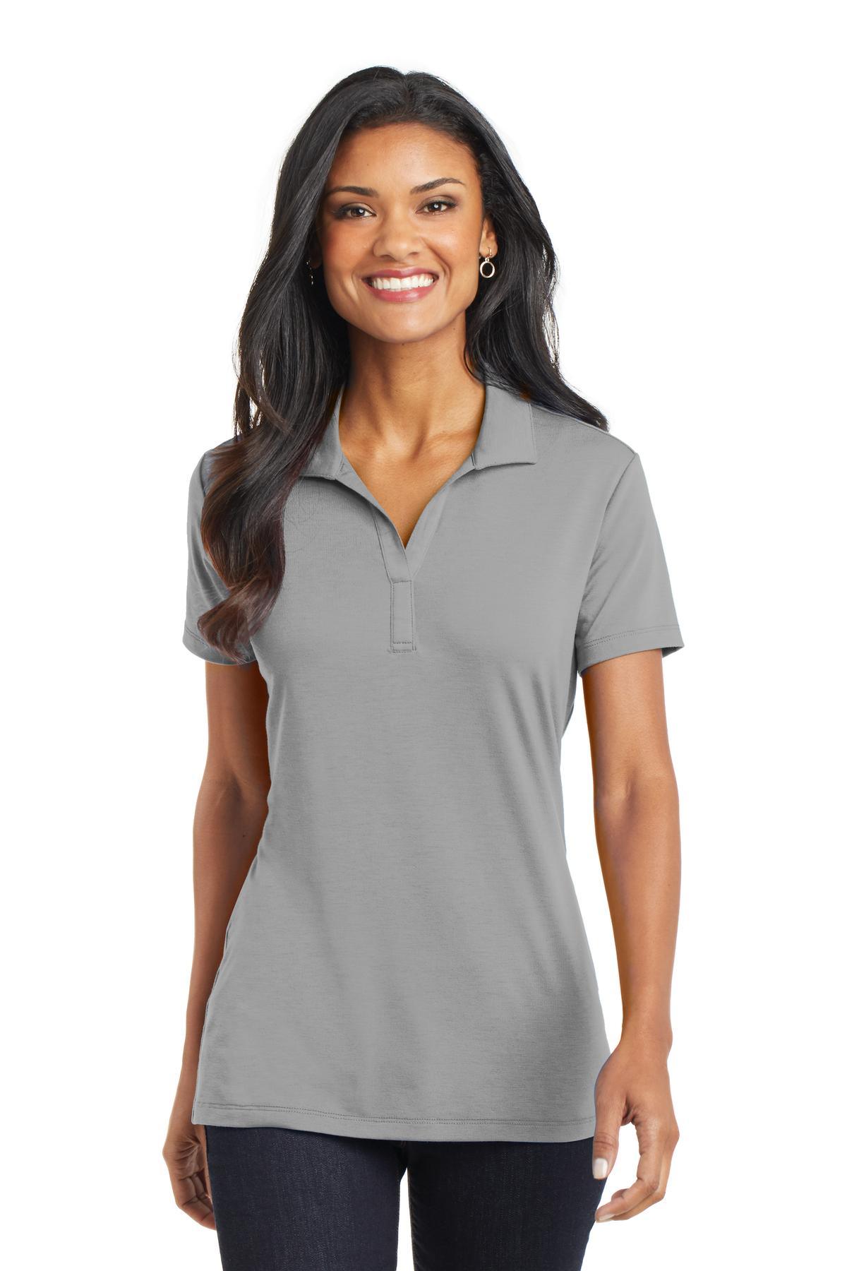 Port Authority Ladies Cotton Touch Performance Polo. L568 - Dresses Max