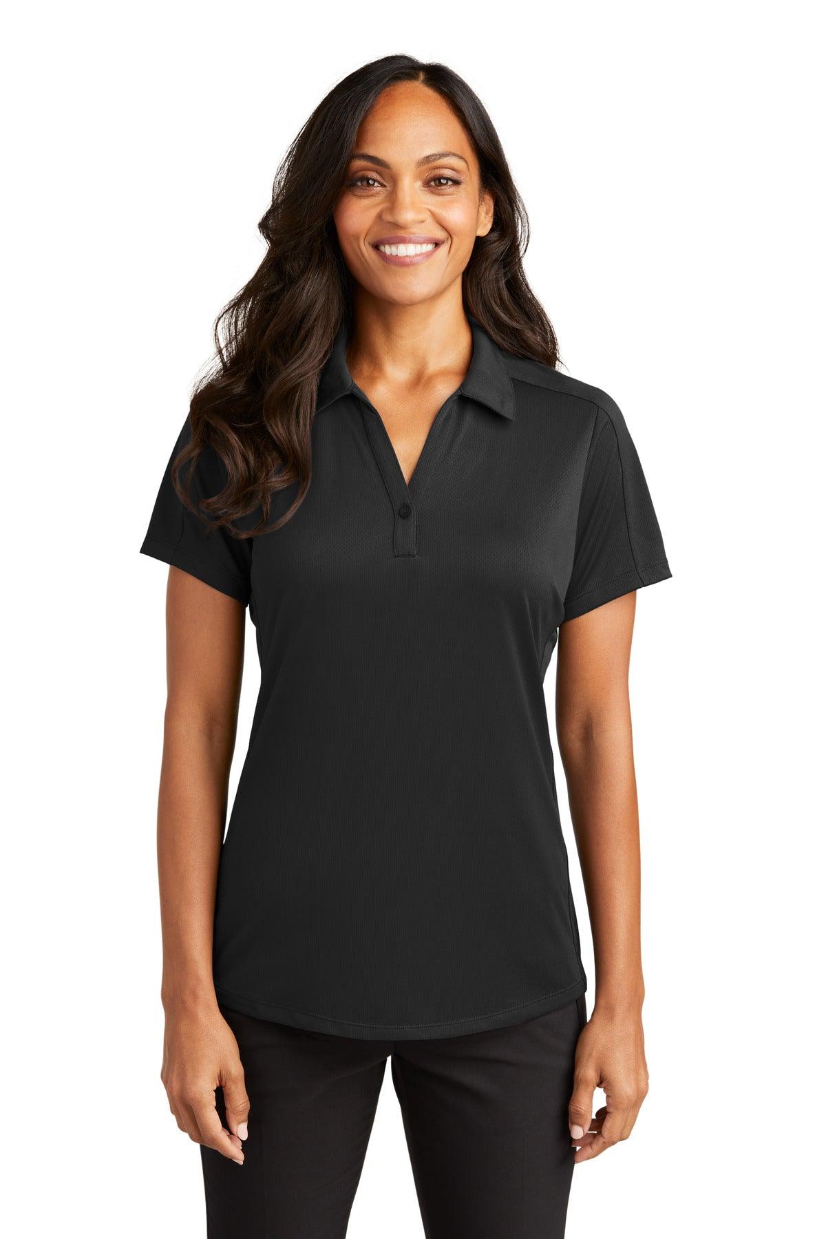Port Authority Ladies Diamond Jacquard Polo. L569 - Dresses Max