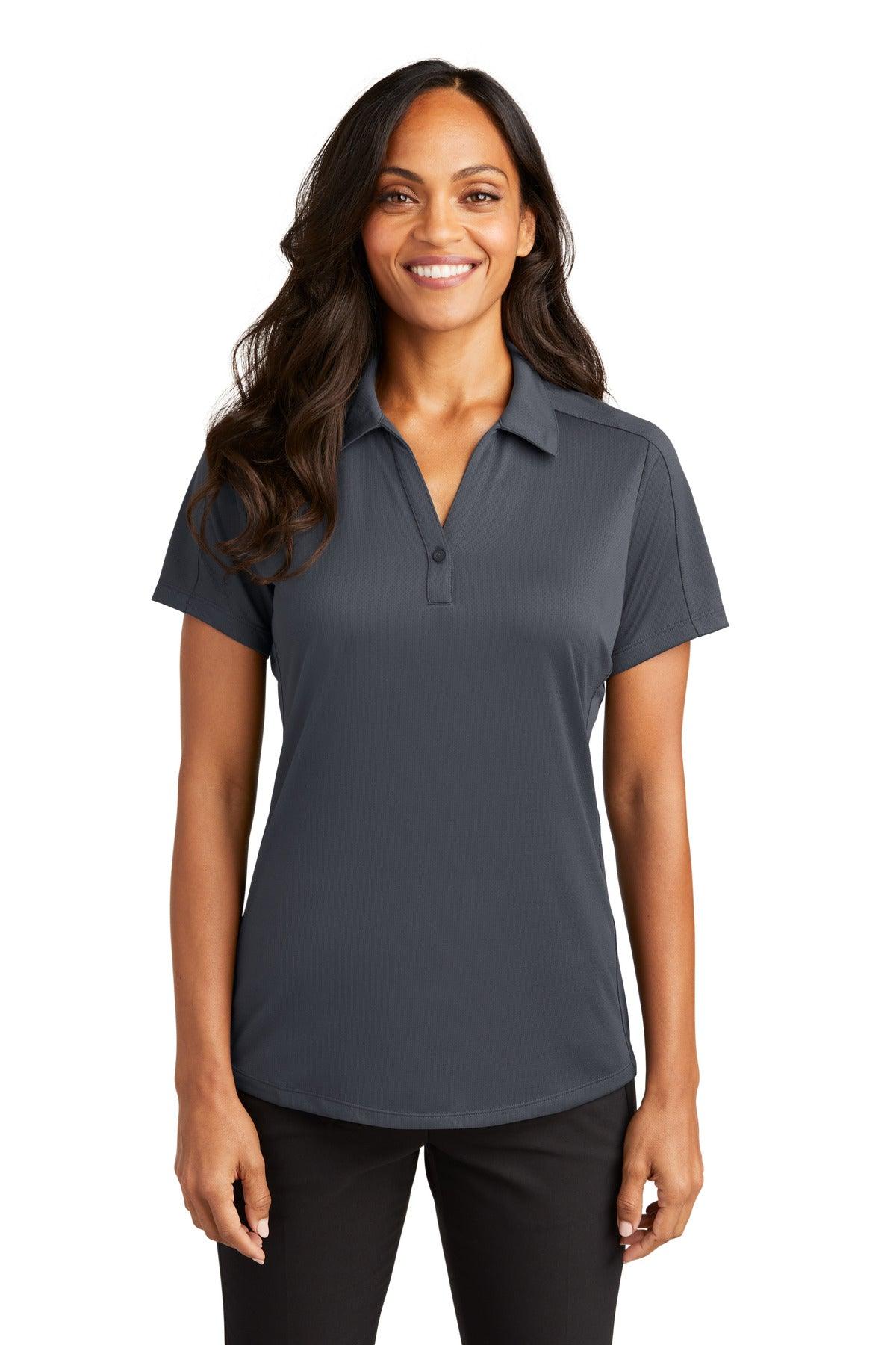 Port Authority Ladies Diamond Jacquard Polo. L569 - Dresses Max