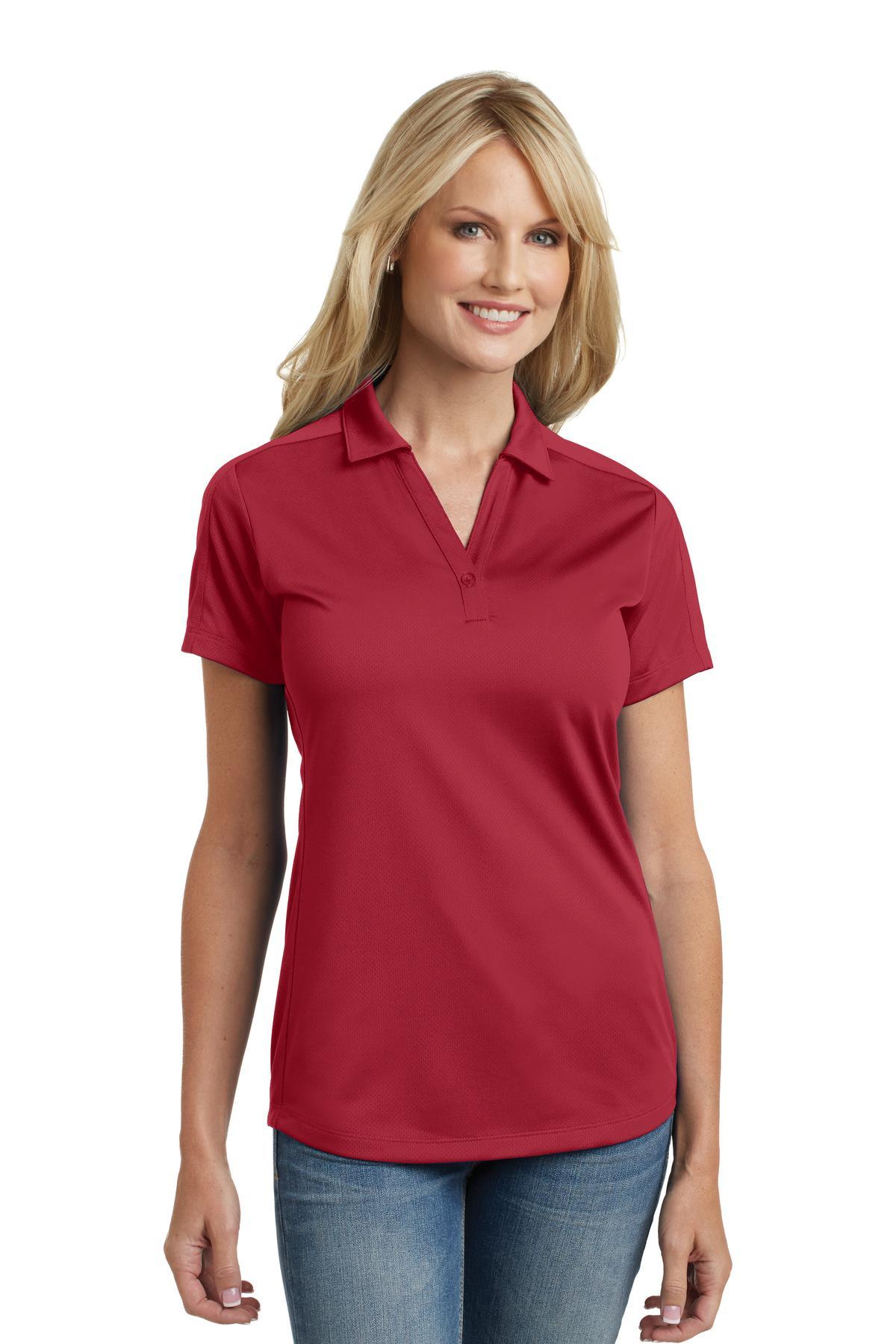Port Authority Ladies Diamond Jacquard Polo. L569 - Dresses Max