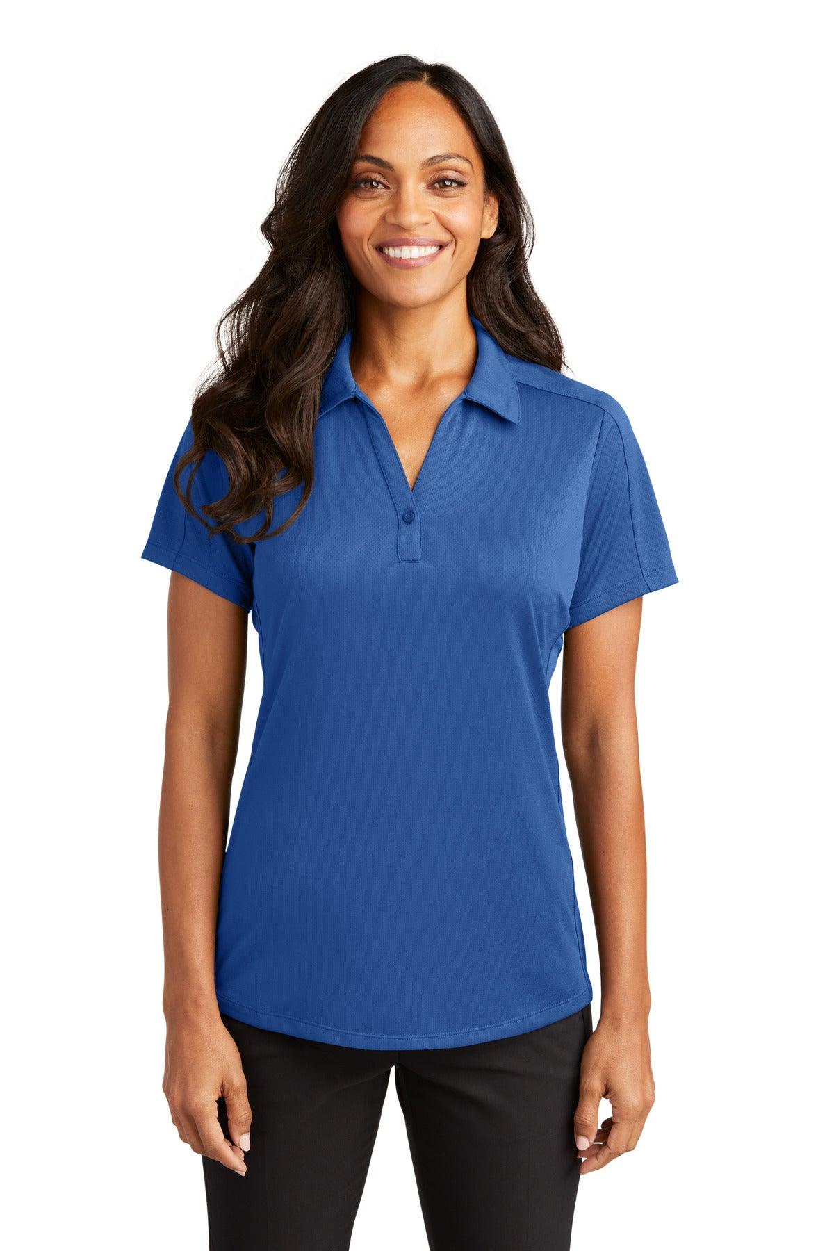 Port Authority Ladies Diamond Jacquard Polo. L569 - Dresses Max