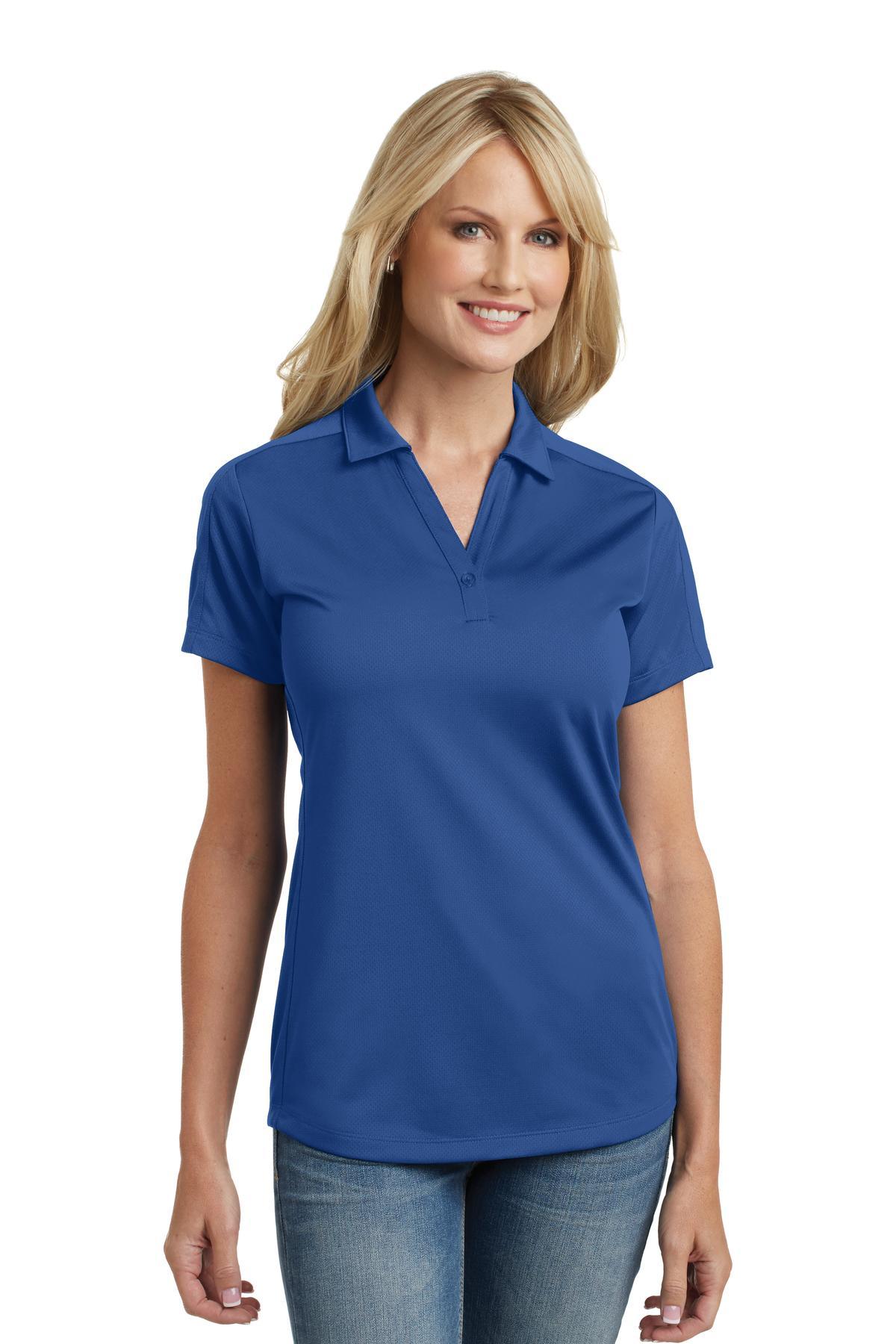 Port Authority Ladies Diamond Jacquard Polo. L569 - Dresses Max