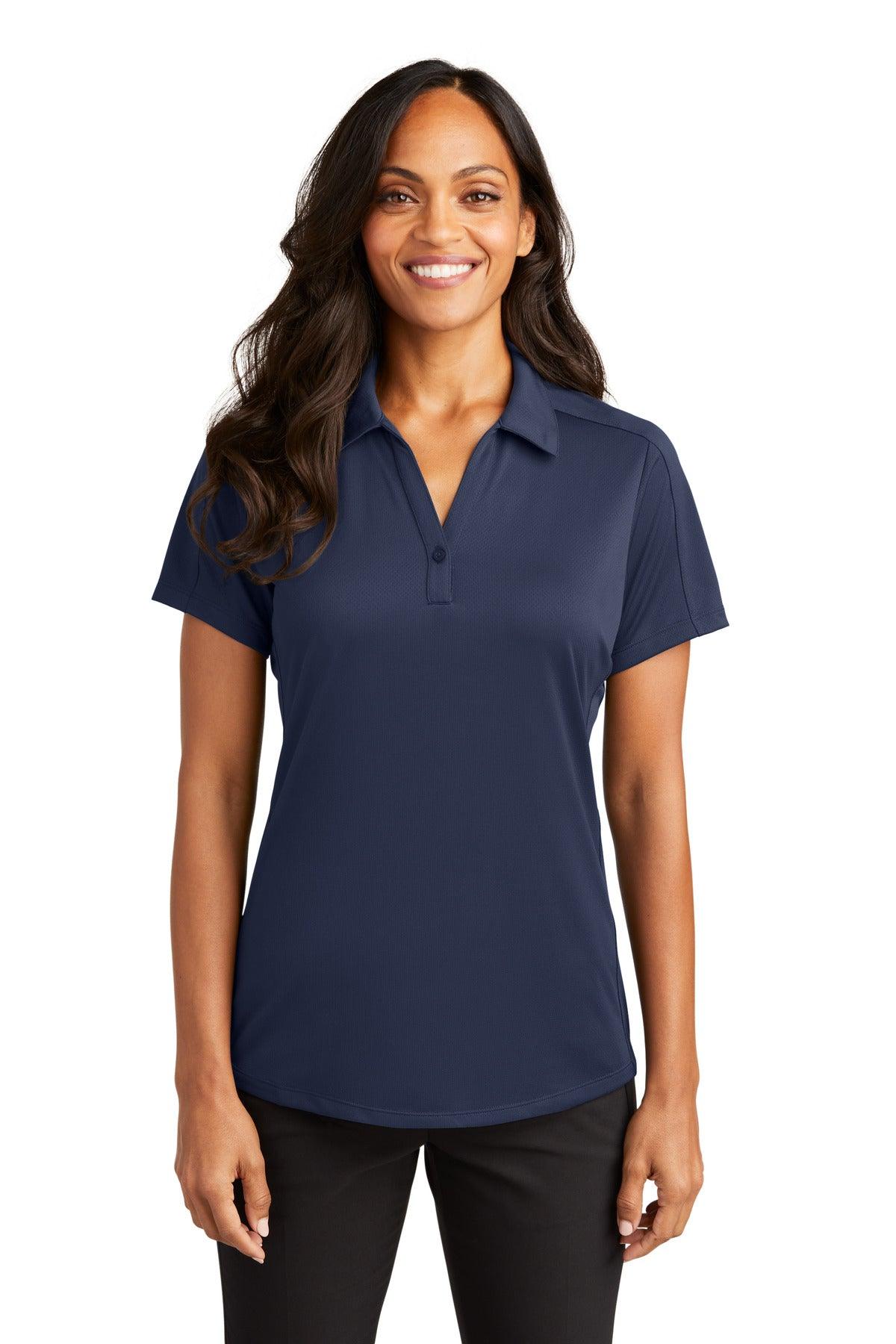 Port Authority Ladies Diamond Jacquard Polo. L569 - Dresses Max