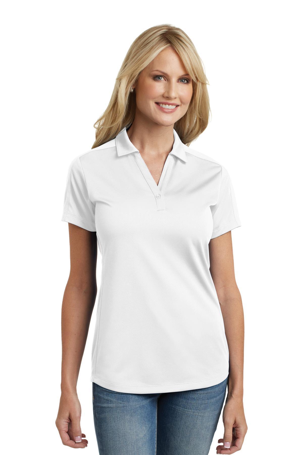 Port Authority Ladies Diamond Jacquard Polo. L569 - Dresses Max