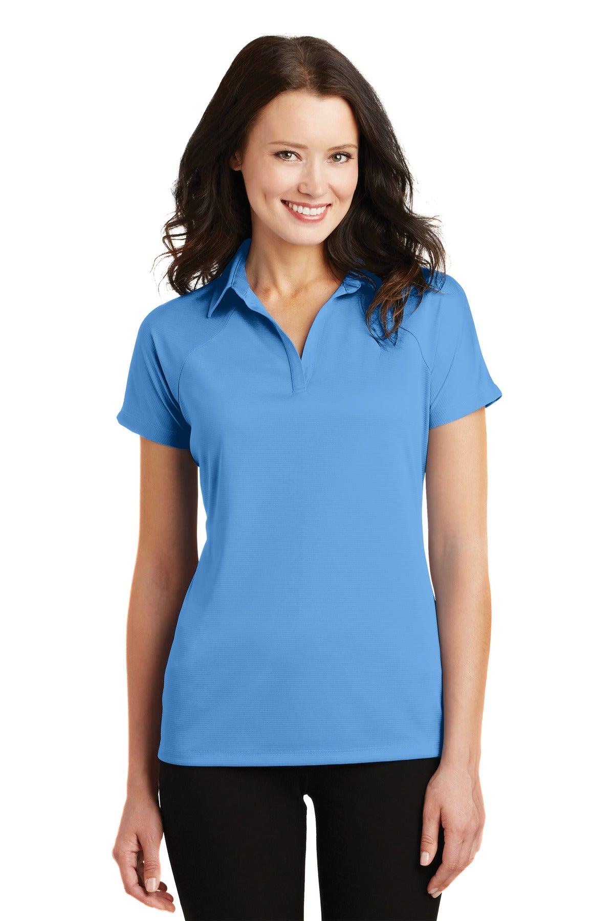 Port Authority Ladies Crossover Raglan Polo. L575 - Dresses Max