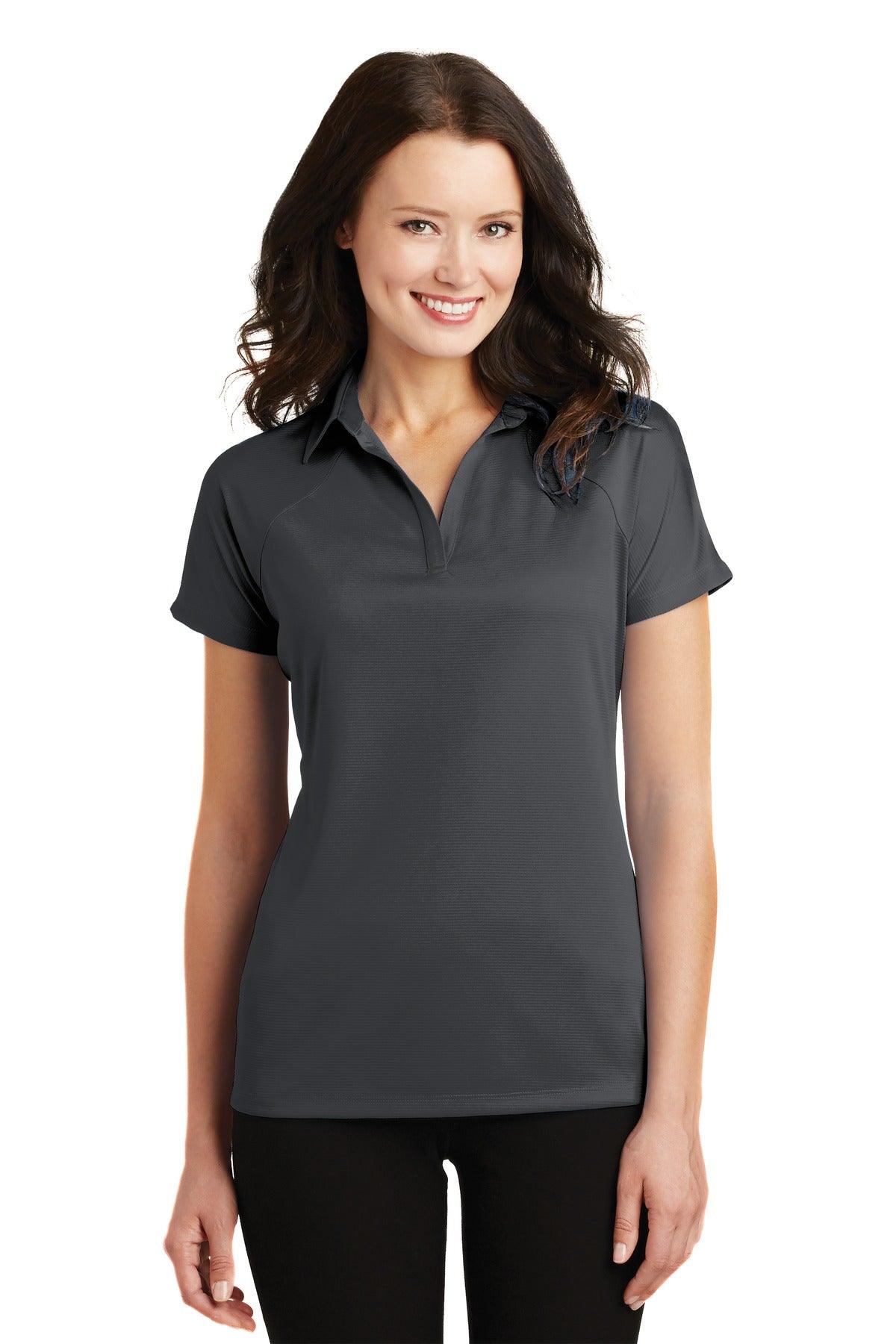 Port Authority Ladies Crossover Raglan Polo. L575 - Dresses Max