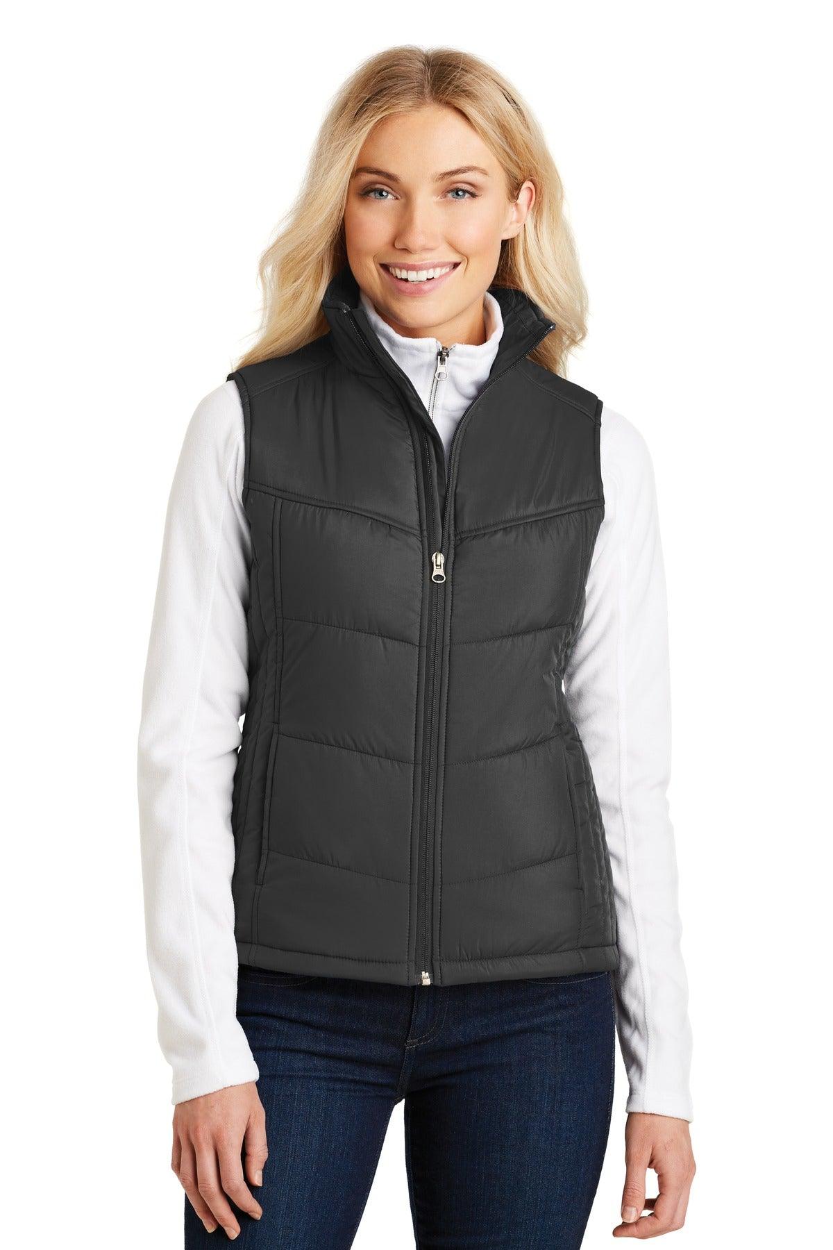 Port Authority Ladies Puffy Vest. L709 - Dresses Max