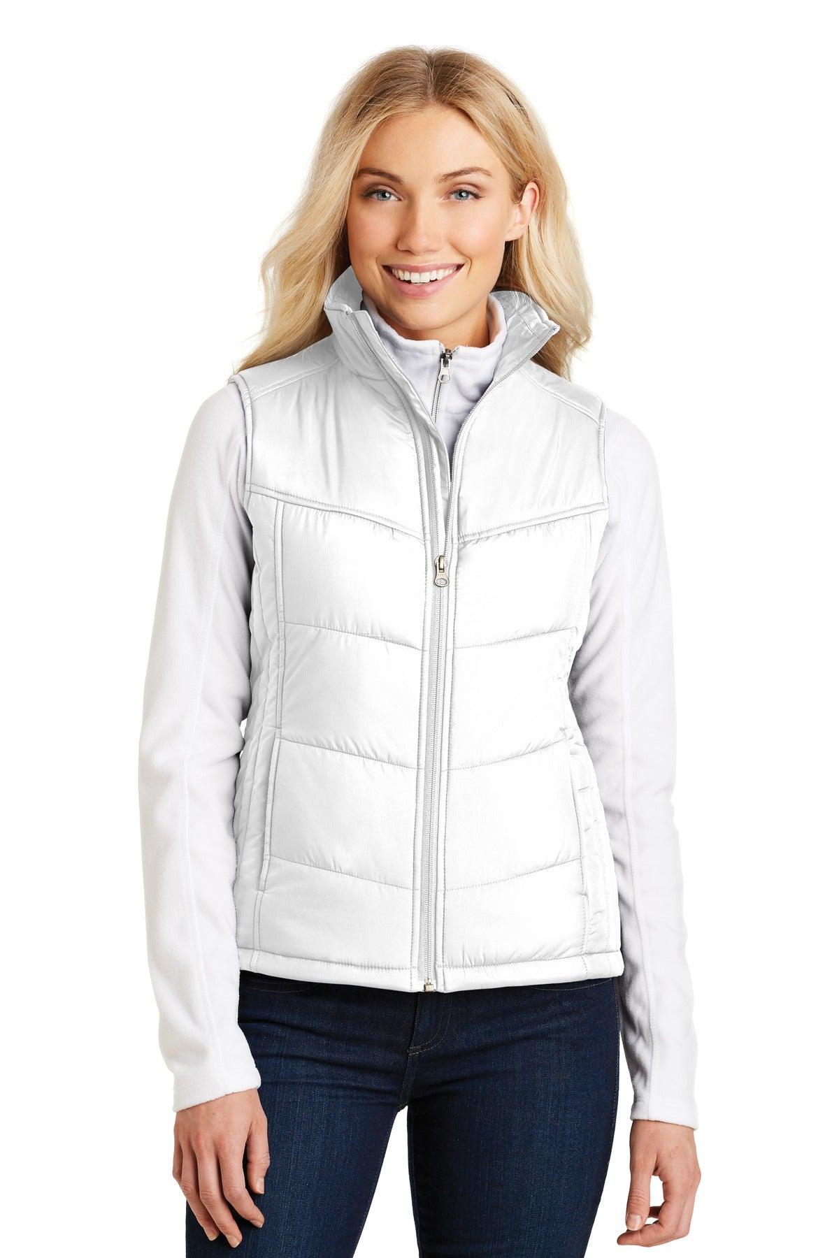 Port Authority Ladies Puffy Vest. L709 - Dresses Max