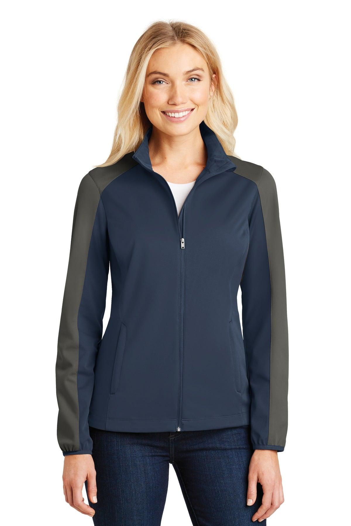 Port Authority Ladies Active Colorblock Soft Shell Jacket. L718 - Dresses Max
