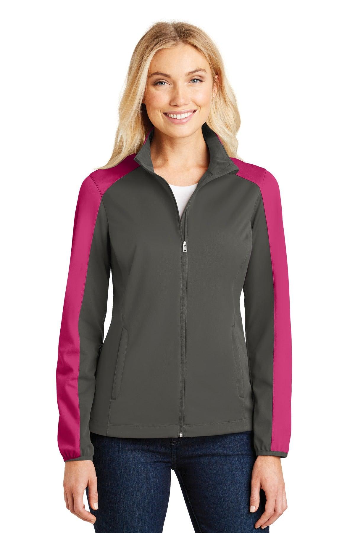 Port Authority Ladies Active Colorblock Soft Shell Jacket. L718 - Dresses Max