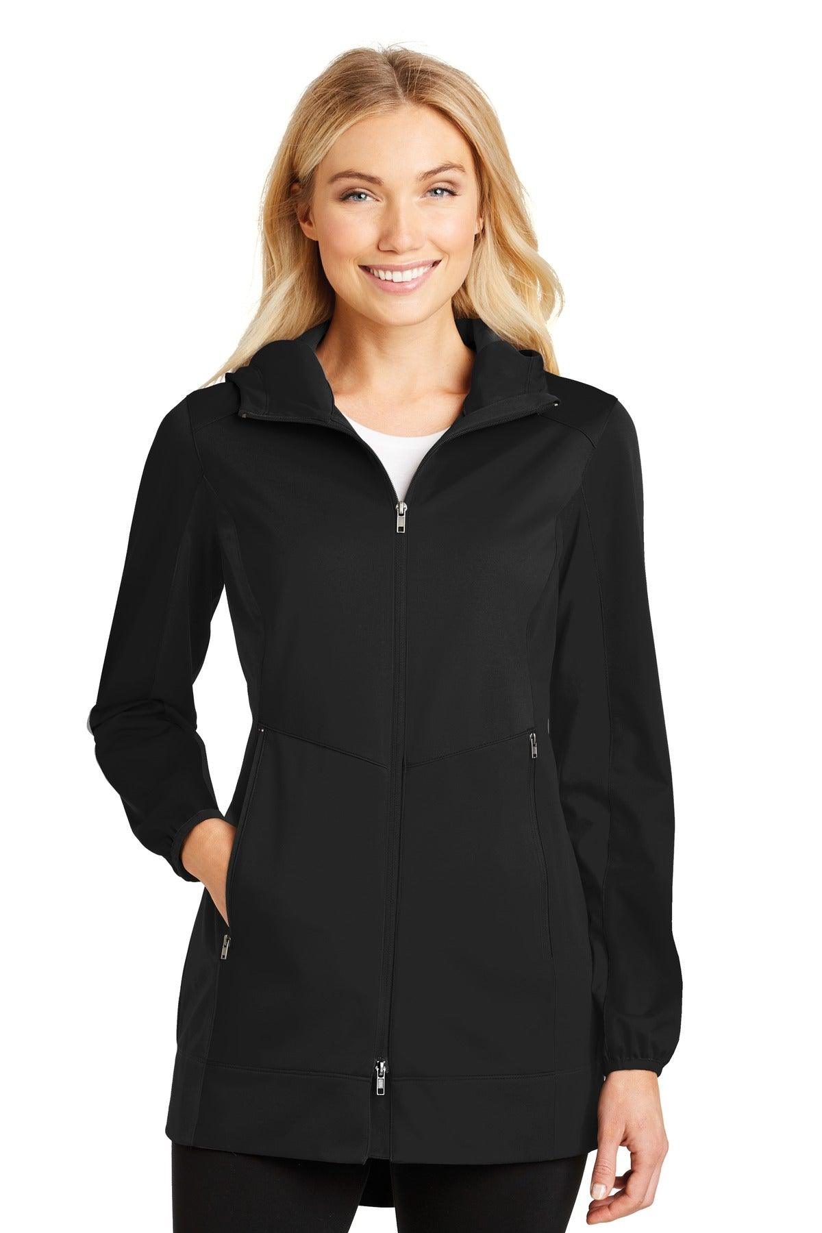 Port Authority Ladies Active Hooded Soft Shell Jacket. L719 - Dresses Max