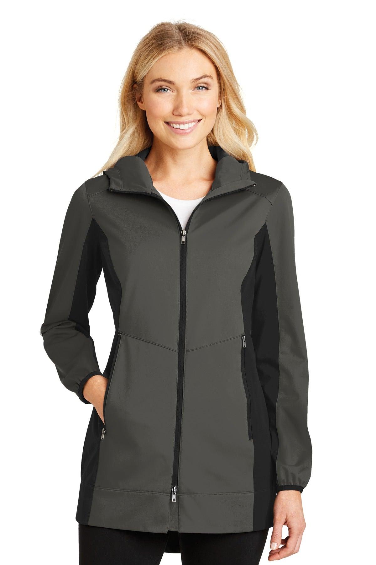 Port Authority Ladies Active Hooded Soft Shell Jacket. L719 - Dresses Max