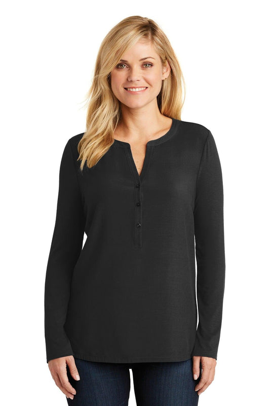 Port Authority Ladies Concept Henley Tunic. LK5432 - Dresses Max