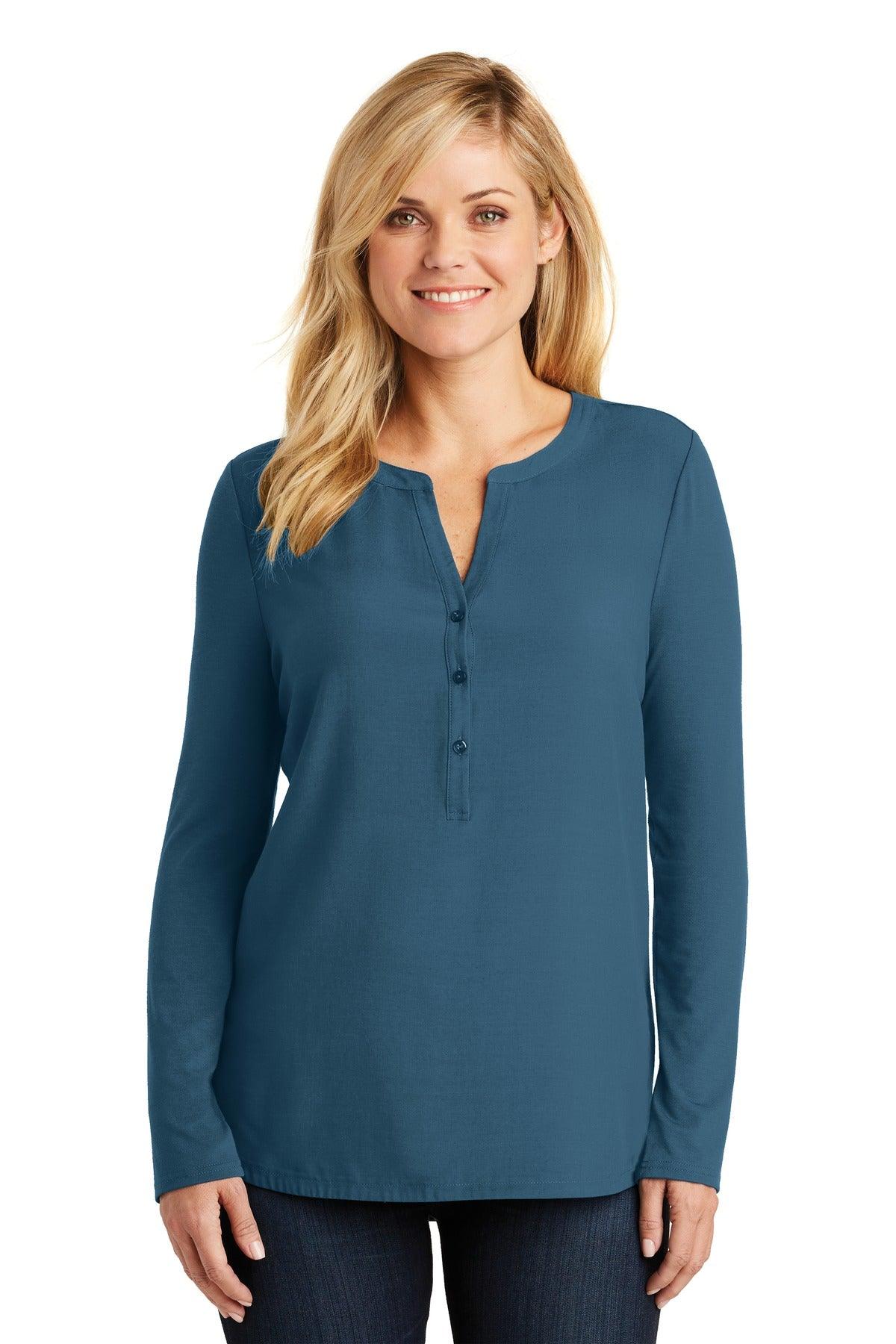 Port Authority Ladies Concept Henley Tunic. LK5432 - Dresses Max