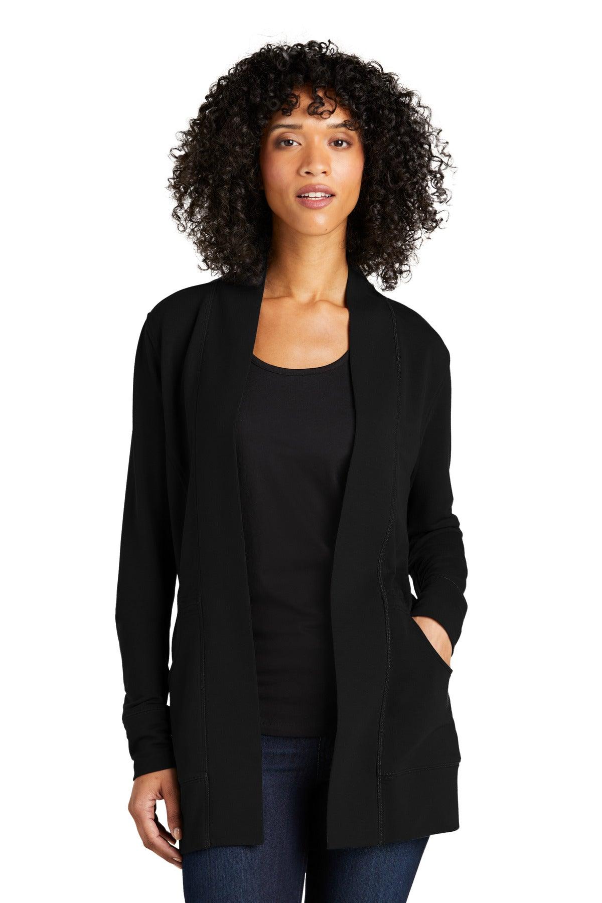 Port Authority Ladies Microterry Cardigan LK825 - Dresses Max