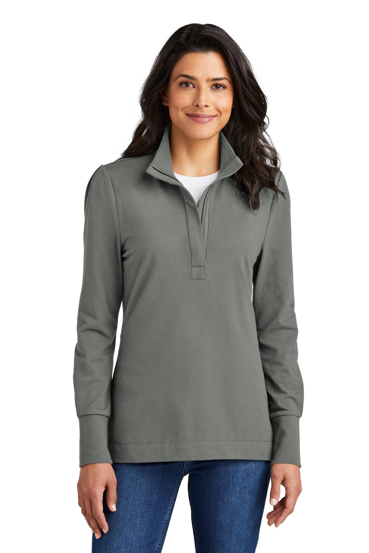 Port Authority Ladies Fairway Stretch 1/4-Zip LK829 - Dresses Max