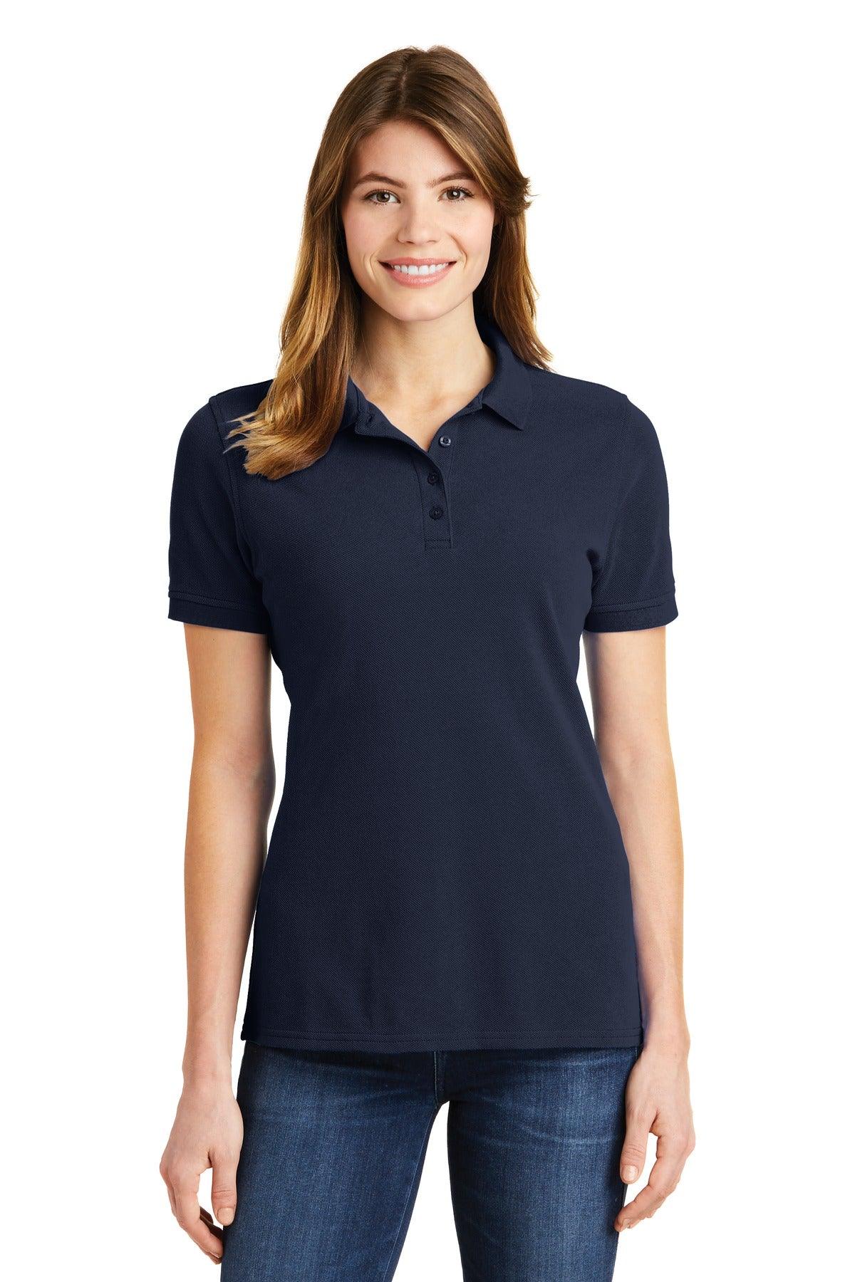 Port & Company Ladies Combed Ring Spun Pique Polo. LKP1500 - Dresses Max