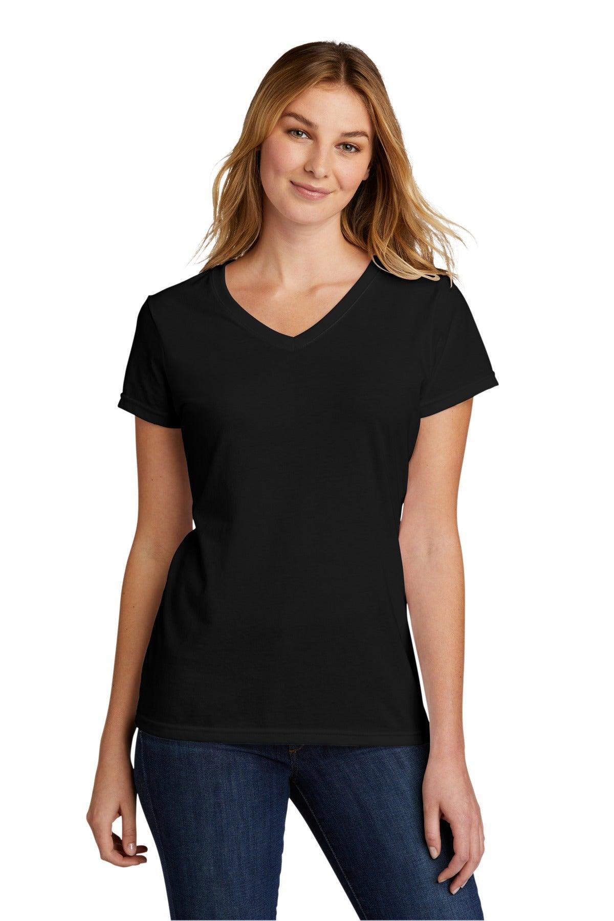 Port & Company Ladies Tri-Blend V-Neck Tee. LPC330V - Dresses Max