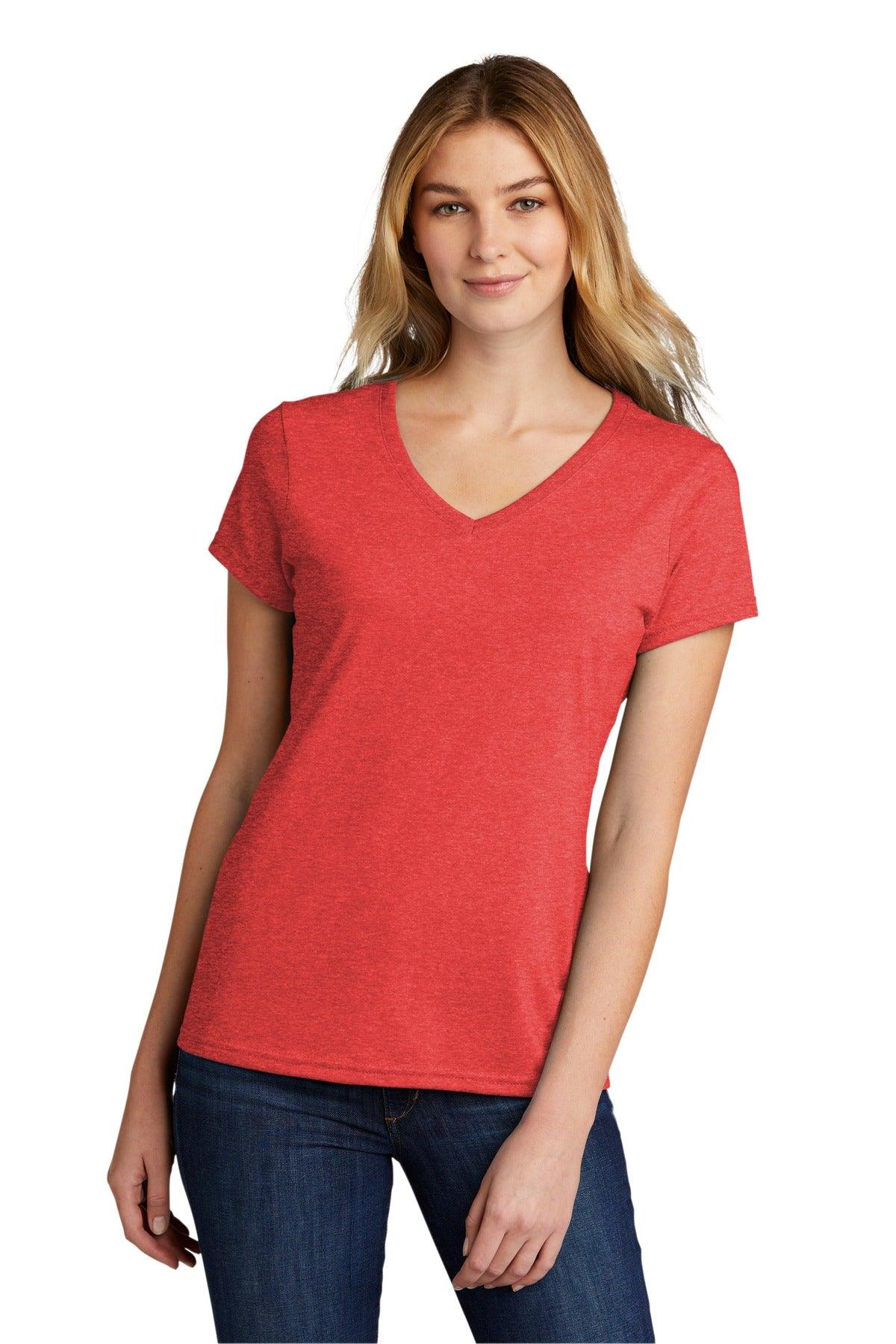 Port & Company Ladies Tri-Blend V-Neck Tee. LPC330V - Dresses Max