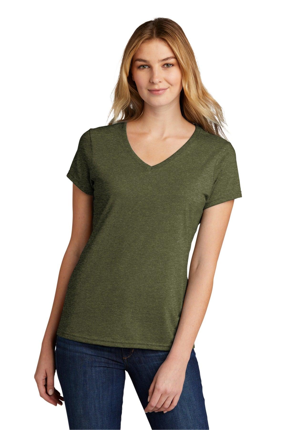 Port & Company Ladies Tri-Blend V-Neck Tee. LPC330V - Dresses Max