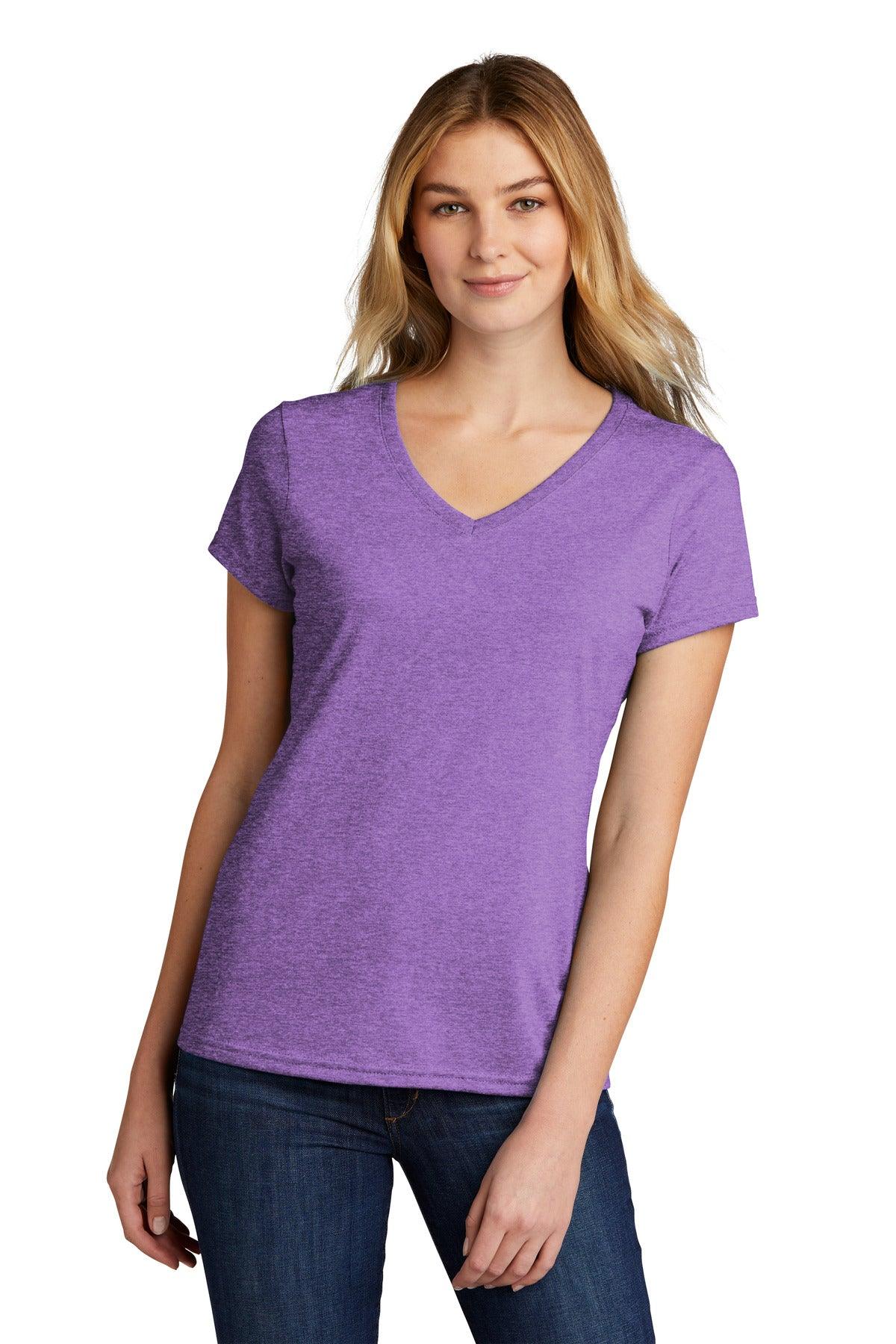 Port & Company Ladies Tri-Blend V-Neck Tee. LPC330V - Dresses Max