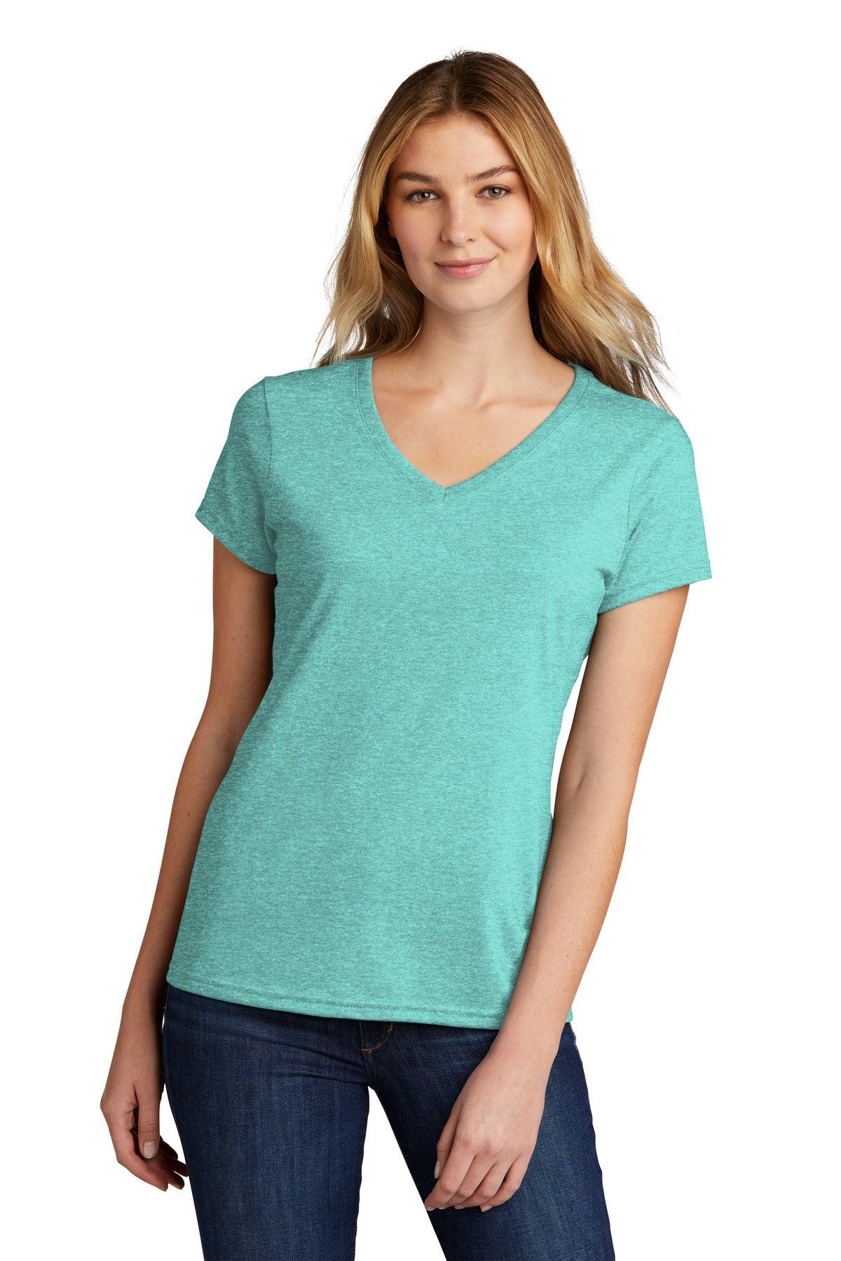 Port & Company Ladies Tri-Blend V-Neck Tee. LPC330V - Dresses Max