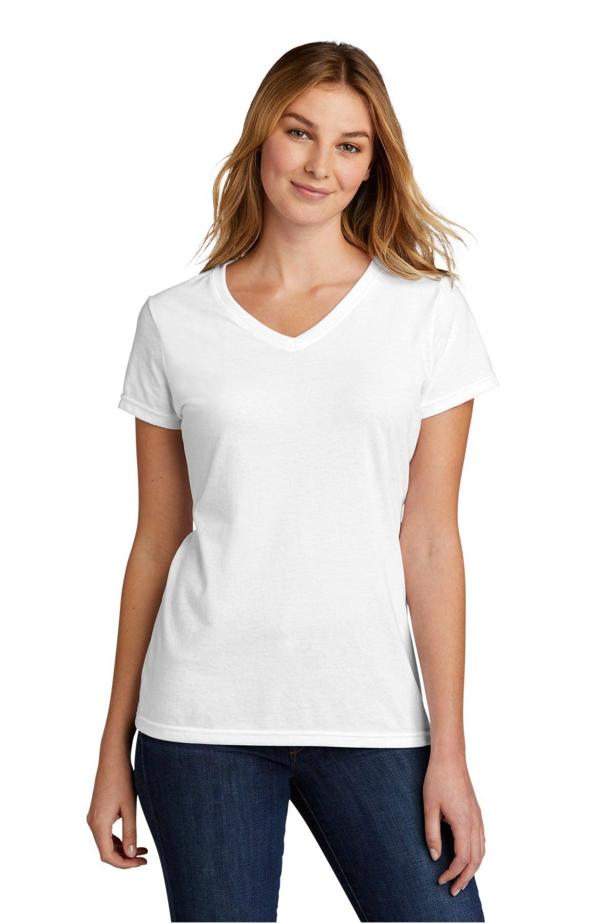 Port & Company Ladies Tri-Blend V-Neck Tee. LPC330V - Dresses Max