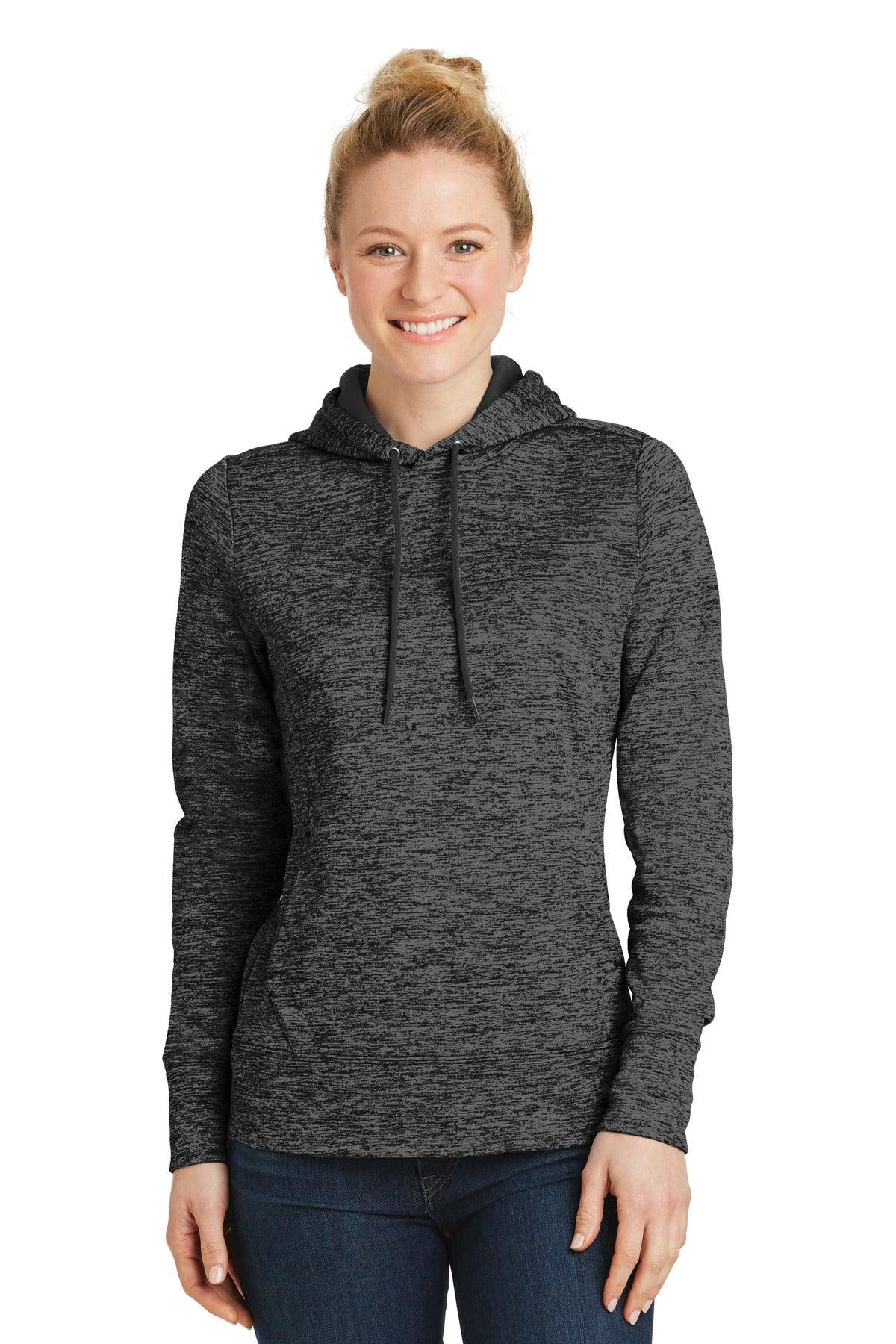 Sport-Tek Ladies PosiCharge Electric Heather Fleece Hooded Pullover. LST225 - Dresses Max