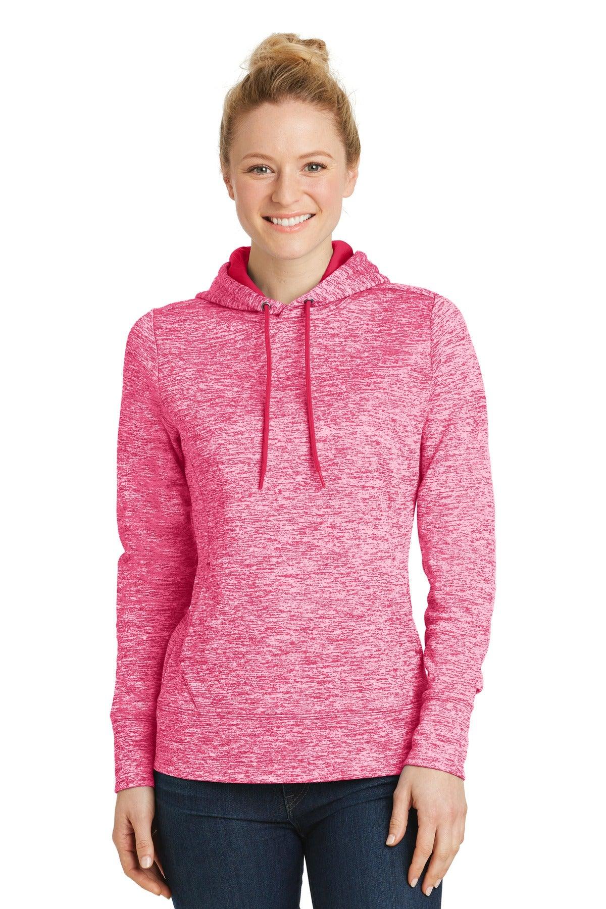 Sport-Tek Ladies PosiCharge Electric Heather Fleece Hooded Pullover. LST225 - Dresses Max